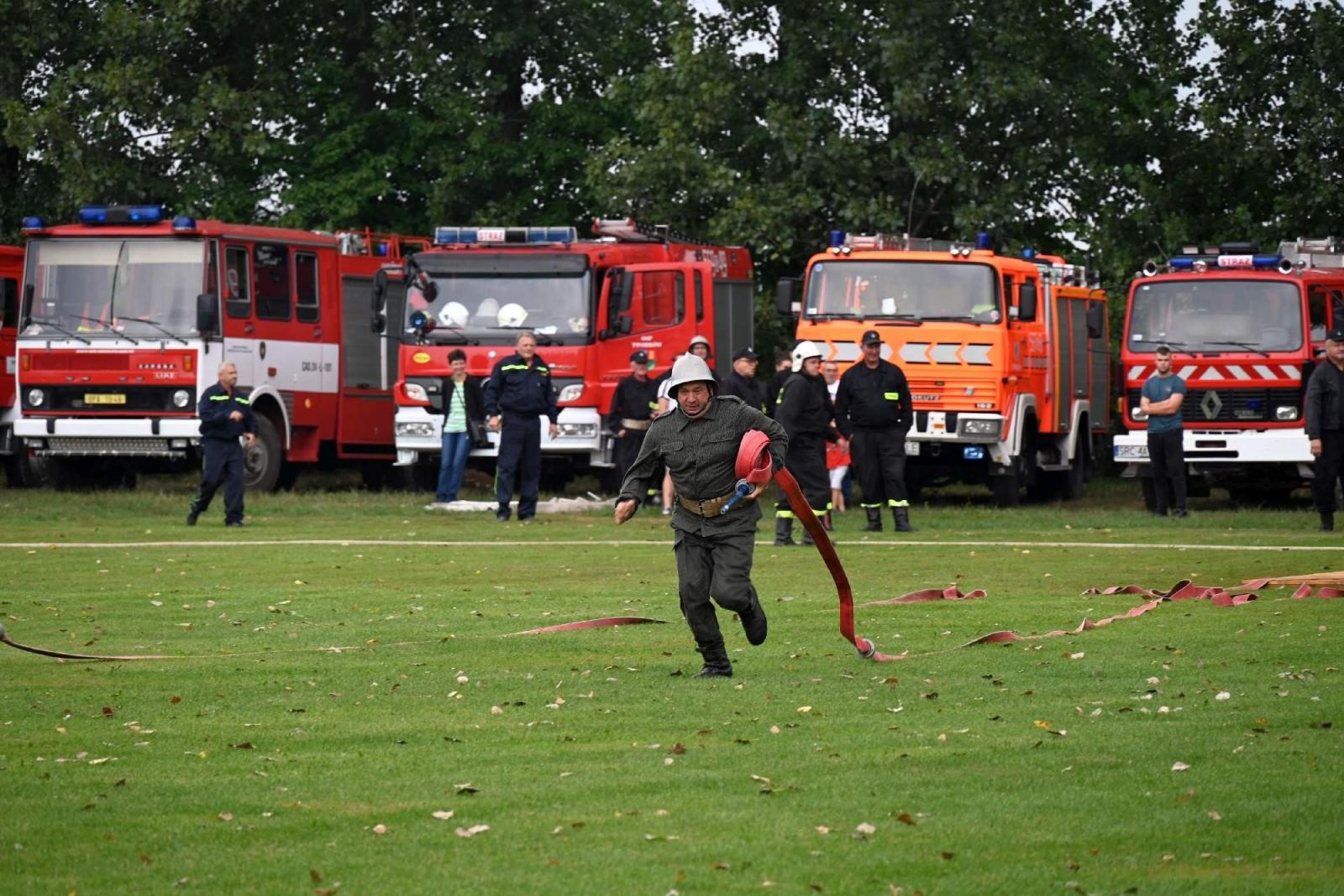 Zdjęcie w galerii na portalu naszraciborz.pl: Druhowie seniorzy z gminy Krzyżanowice wciąż sprawni w akcji wiadomości z regionu