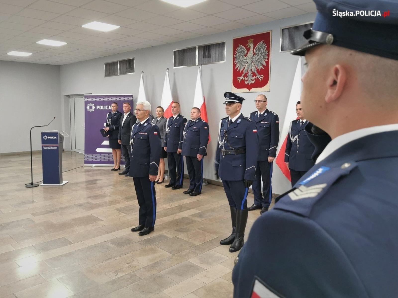 Zdjęcie w galerii na portalu naszraciborz.pl: Nowi policjanci dla śląskich garnizonów, w tym Raciborza wiadomości z regionu