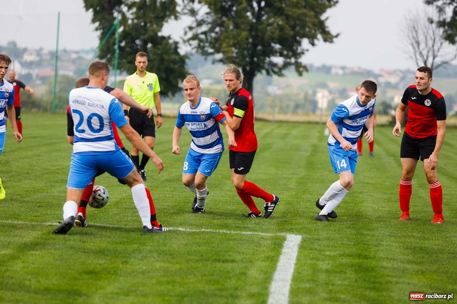 Zdjęcie w galerii na portalu naszraciborz.pl: Pewne zwycięstwo Naprzodu z Borucina [FOTO] wiadomości z regionu