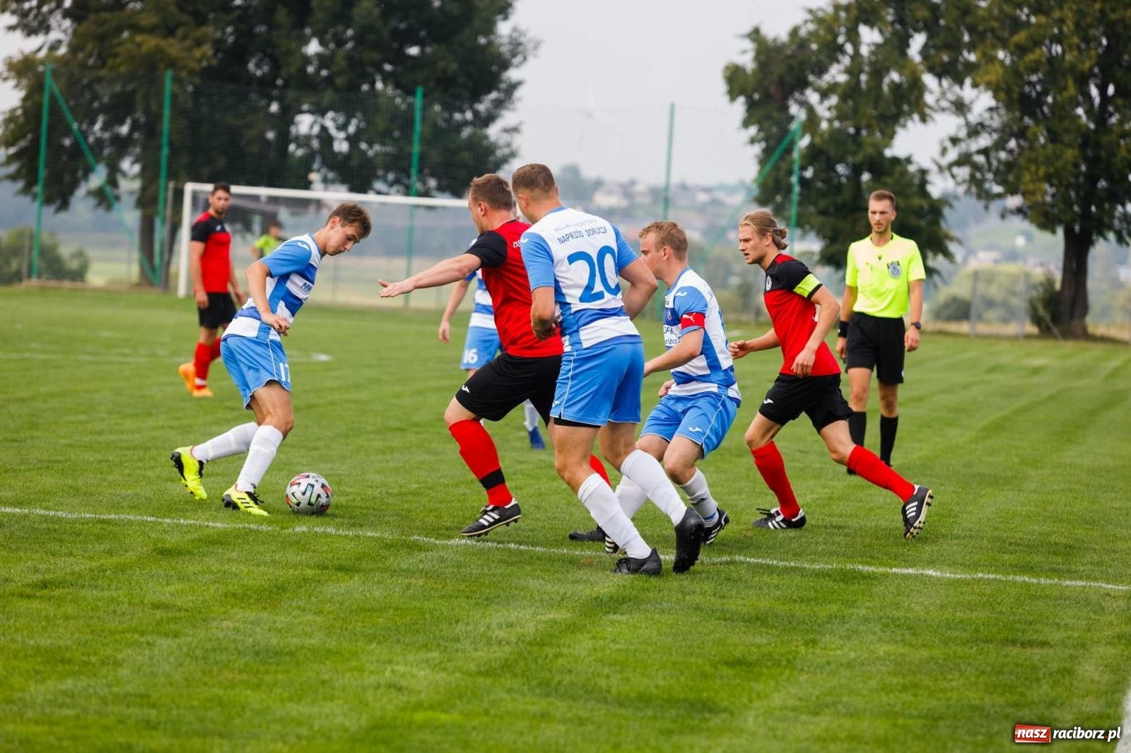 Zdjęcie w galerii na portalu naszraciborz.pl: Pewne zwycięstwo Naprzodu z Borucina [FOTO] wiadomości z regionu