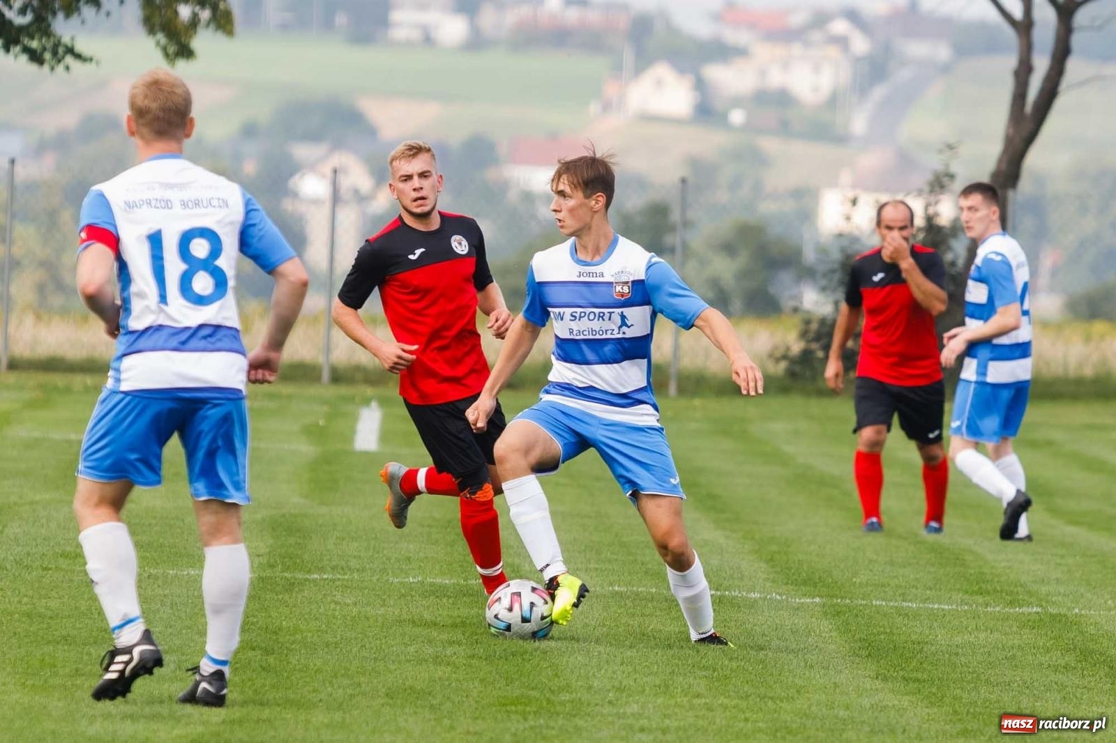 Zdjęcie w galerii na portalu naszraciborz.pl: Pewne zwycięstwo Naprzodu z Borucina [FOTO] wiadomości z regionu