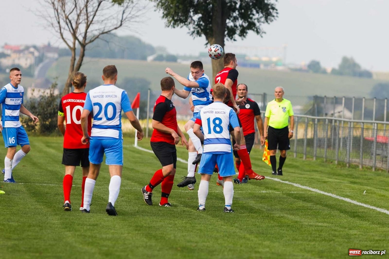 Zdjęcie w galerii na portalu naszraciborz.pl: Pewne zwycięstwo Naprzodu z Borucina [FOTO] wiadomości z regionu