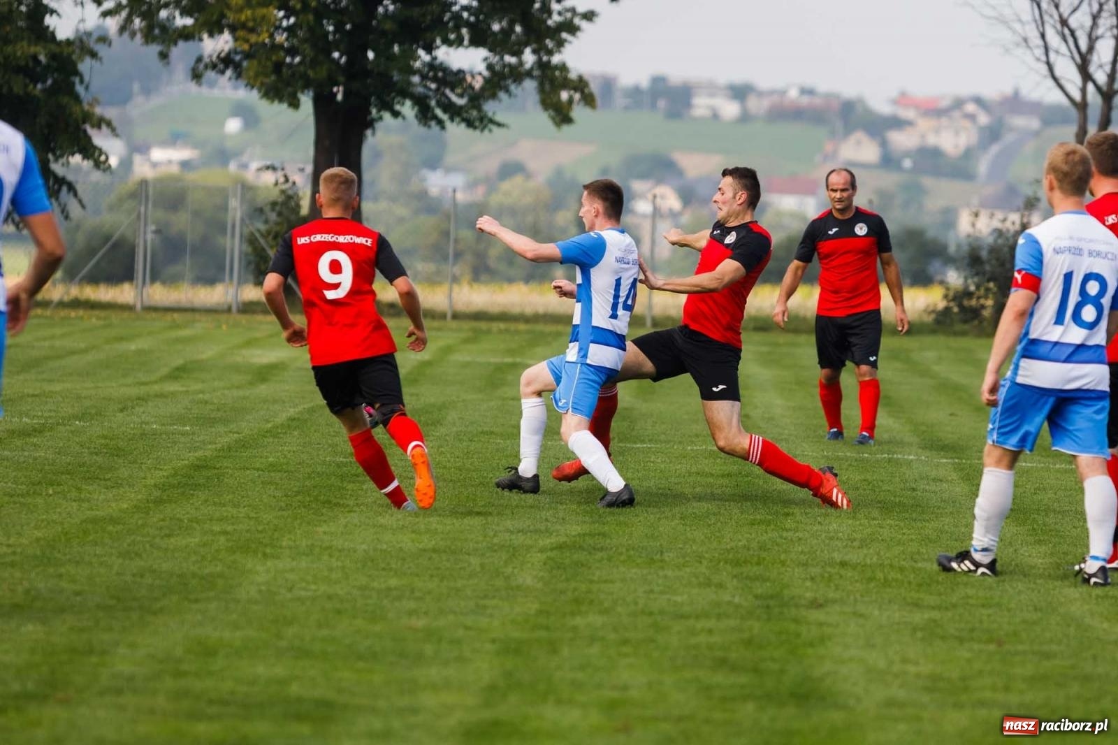 Zdjęcie w galerii na portalu naszraciborz.pl: Pewne zwycięstwo Naprzodu z Borucina [FOTO] wiadomości z regionu