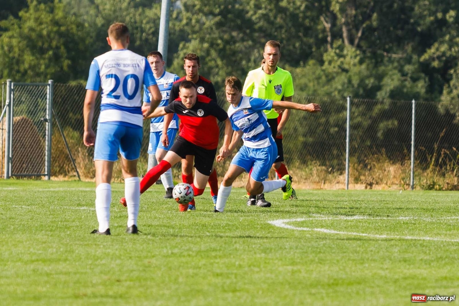Zdjęcie w galerii na portalu naszraciborz.pl: Pewne zwycięstwo Naprzodu z Borucina [FOTO] wiadomości z regionu