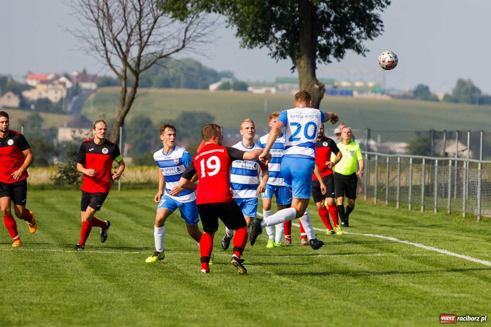 Zdjęcie w galerii na portalu naszraciborz.pl: Pewne zwycięstwo Naprzodu z Borucina [FOTO] wiadomości z regionu