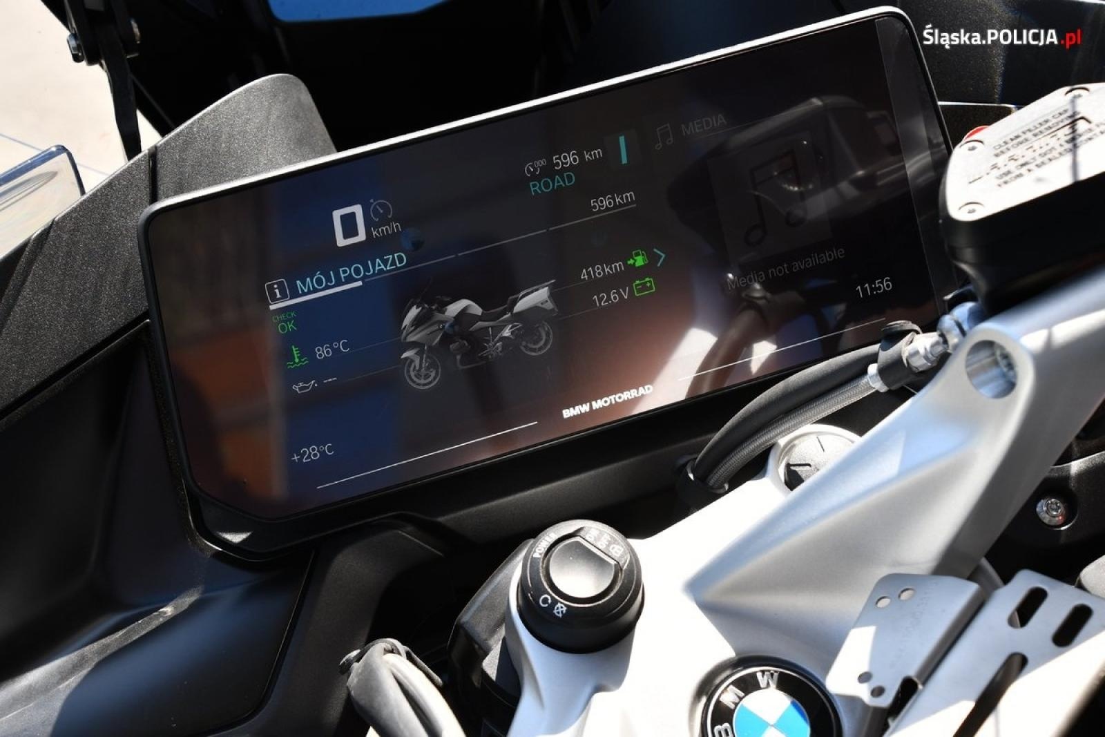Zdjęcie w galerii na portalu naszraciborz.pl: Śląska drogówka przesiada się na BMW R1250RT wiadomości z regionu