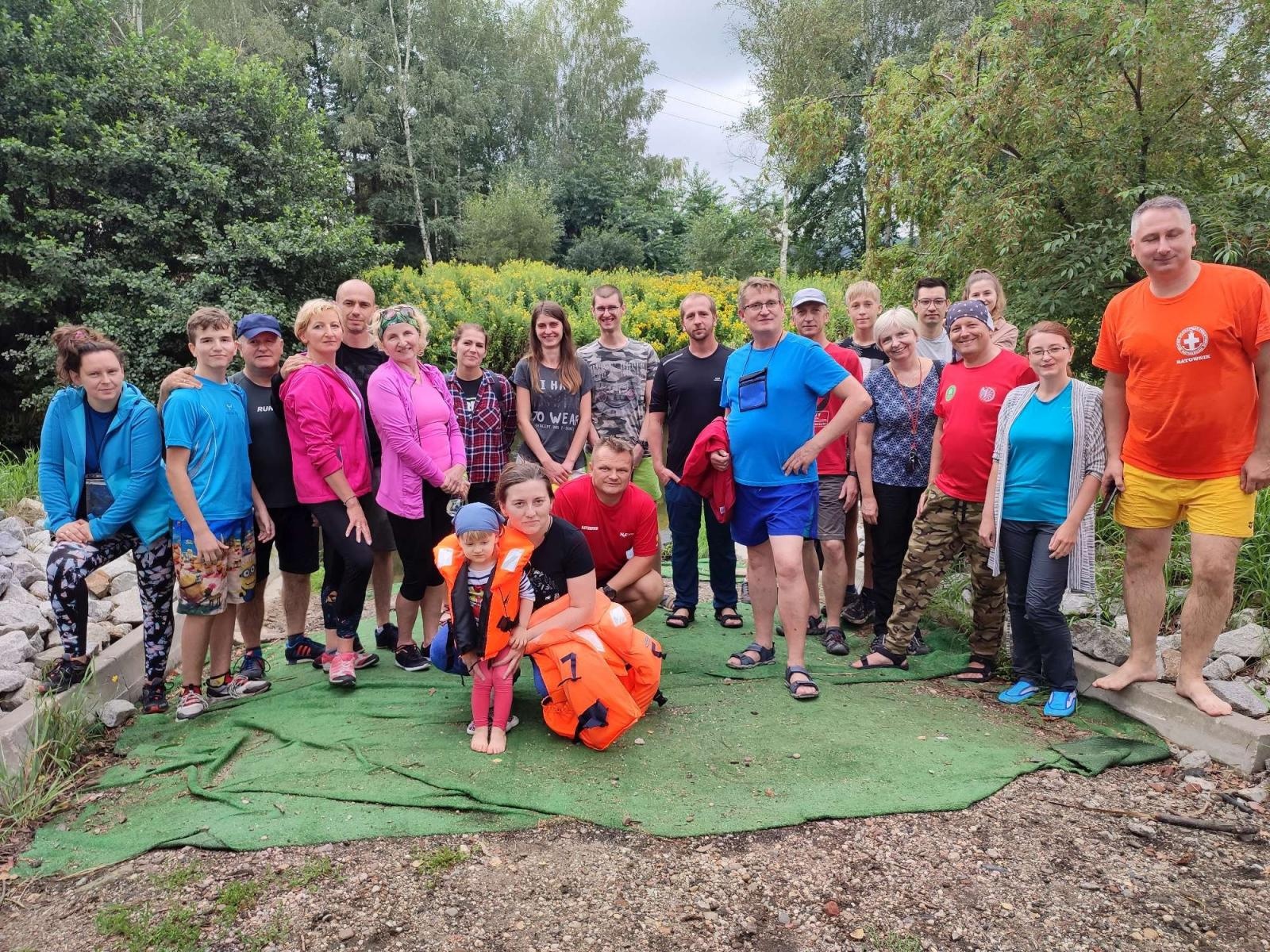 Zdjęcie w galerii na portalu naszraciborz.pl: Wakacje w powiecie - spływ rzeką Rudą [FOTO] wiadomości z regionu