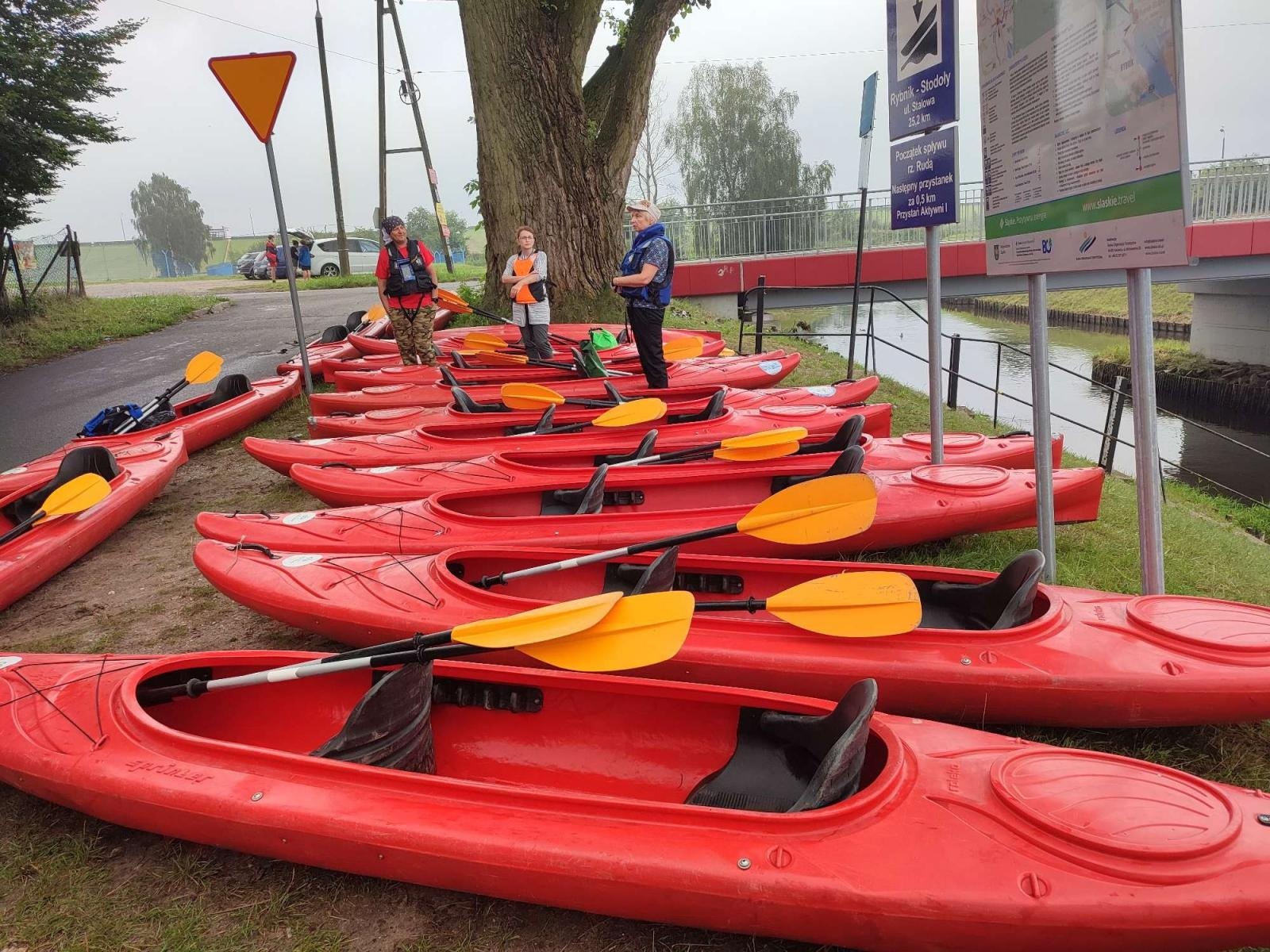 Zdjęcie w galerii na portalu naszraciborz.pl: Wakacje w powiecie - spływ rzeką Rudą [FOTO] wiadomości z regionu