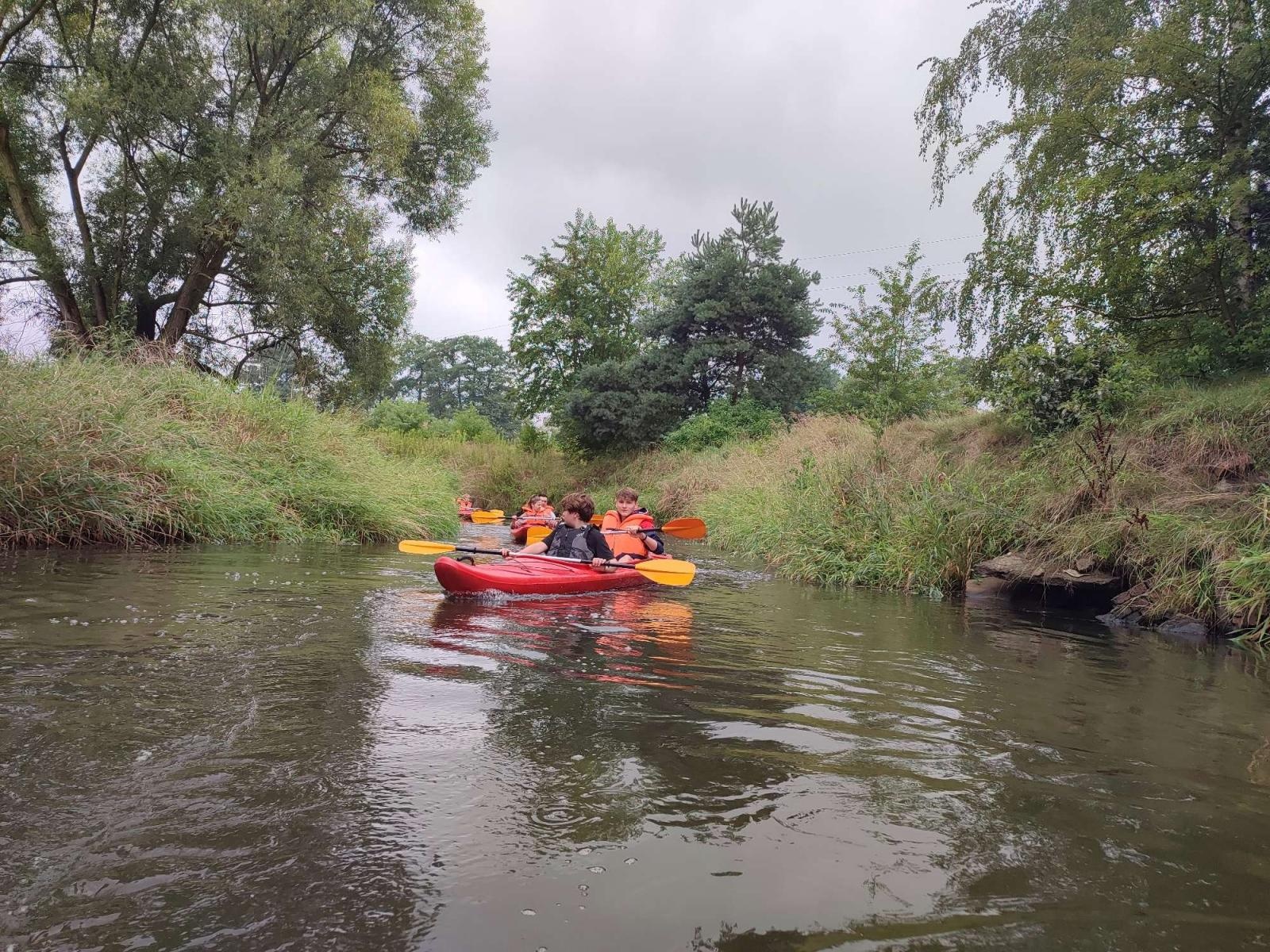 Zdjęcie w galerii na portalu naszraciborz.pl: Wakacje w powiecie - spływ rzeką Rudą [FOTO] wiadomości z regionu