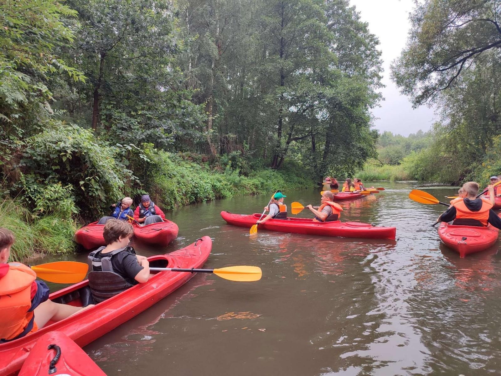 Zdjęcie w galerii na portalu naszraciborz.pl: Wakacje w powiecie - spływ rzeką Rudą [FOTO] wiadomości z regionu