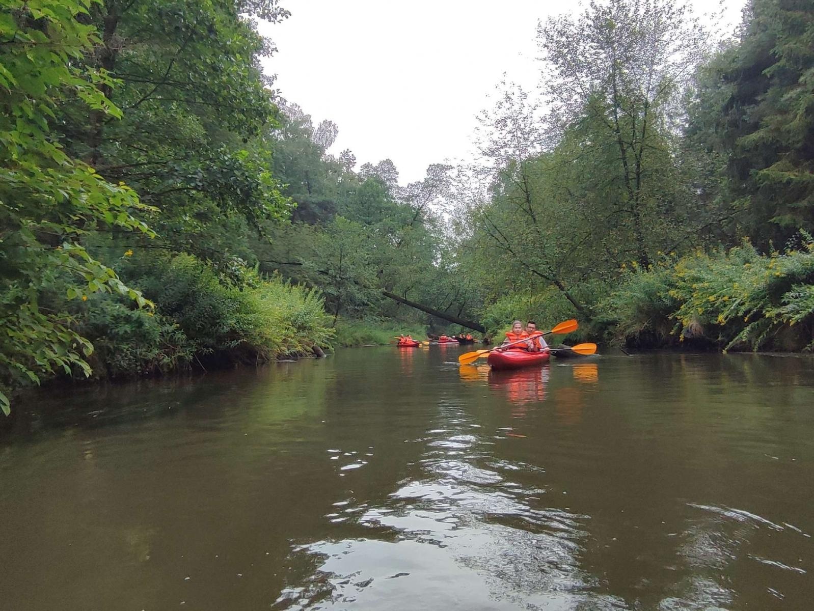Zdjęcie w galerii na portalu naszraciborz.pl: Wakacje w powiecie - spływ rzeką Rudą [FOTO] wiadomości z regionu