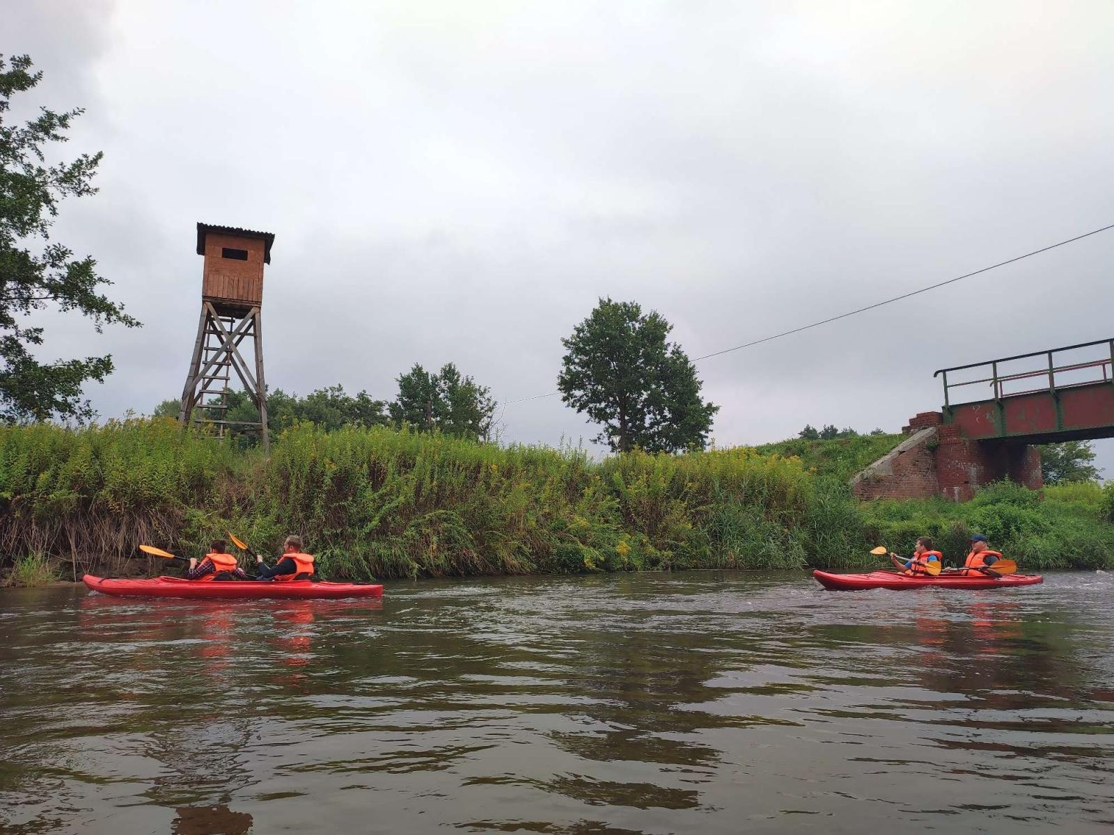 Zdjęcie w galerii na portalu naszraciborz.pl: Wakacje w powiecie - spływ rzeką Rudą [FOTO] wiadomości z regionu