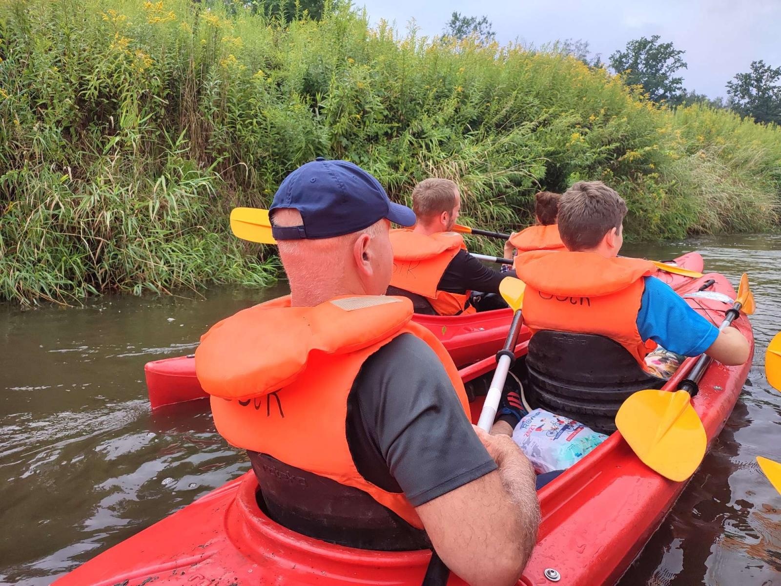 Zdjęcie w galerii na portalu naszraciborz.pl: Wakacje w powiecie - spływ rzeką Rudą [FOTO] wiadomości z regionu