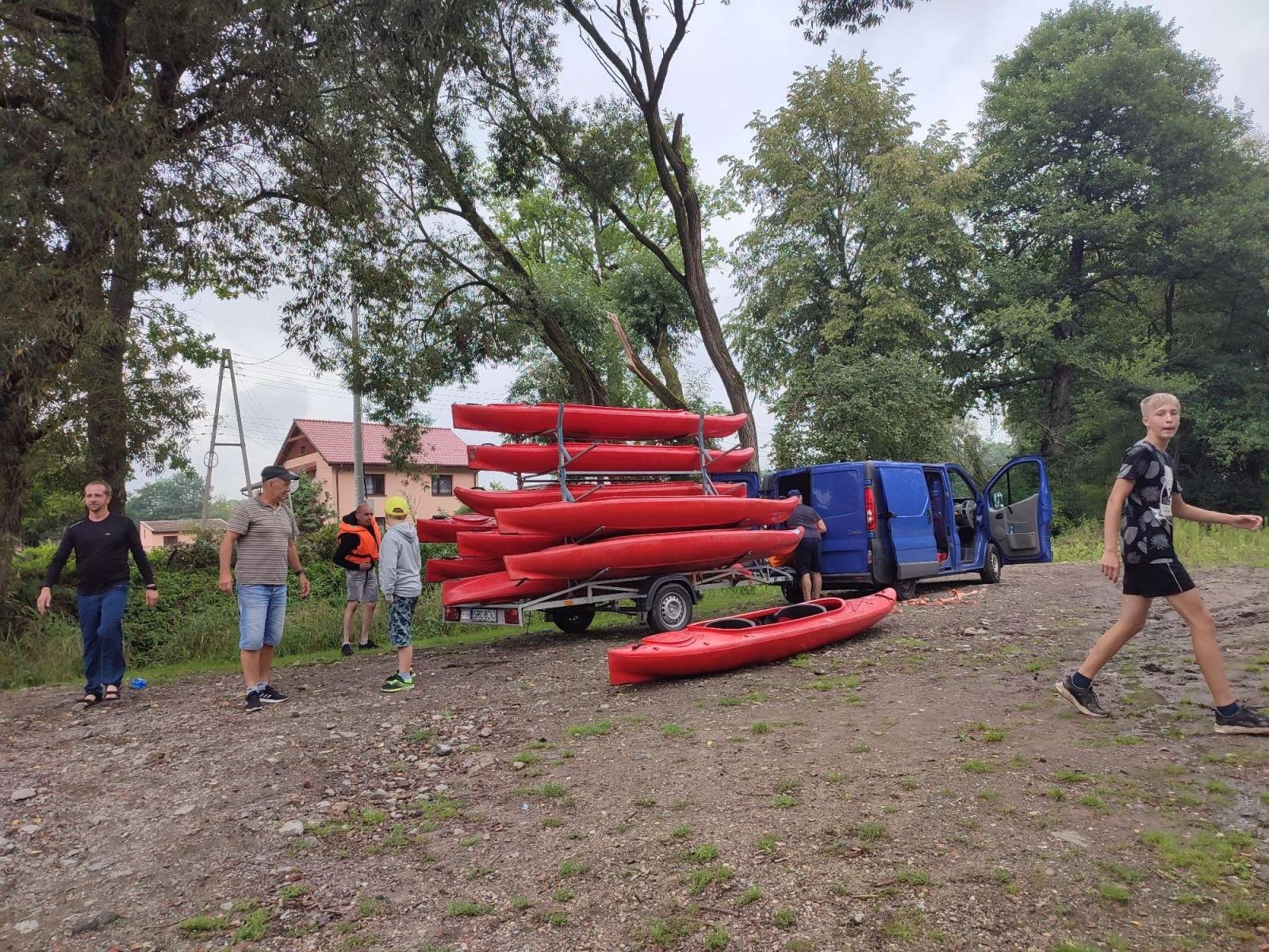 Zdjęcie w galerii na portalu naszraciborz.pl: Wakacje w powiecie - spływ rzeką Rudą [FOTO] wiadomości z regionu