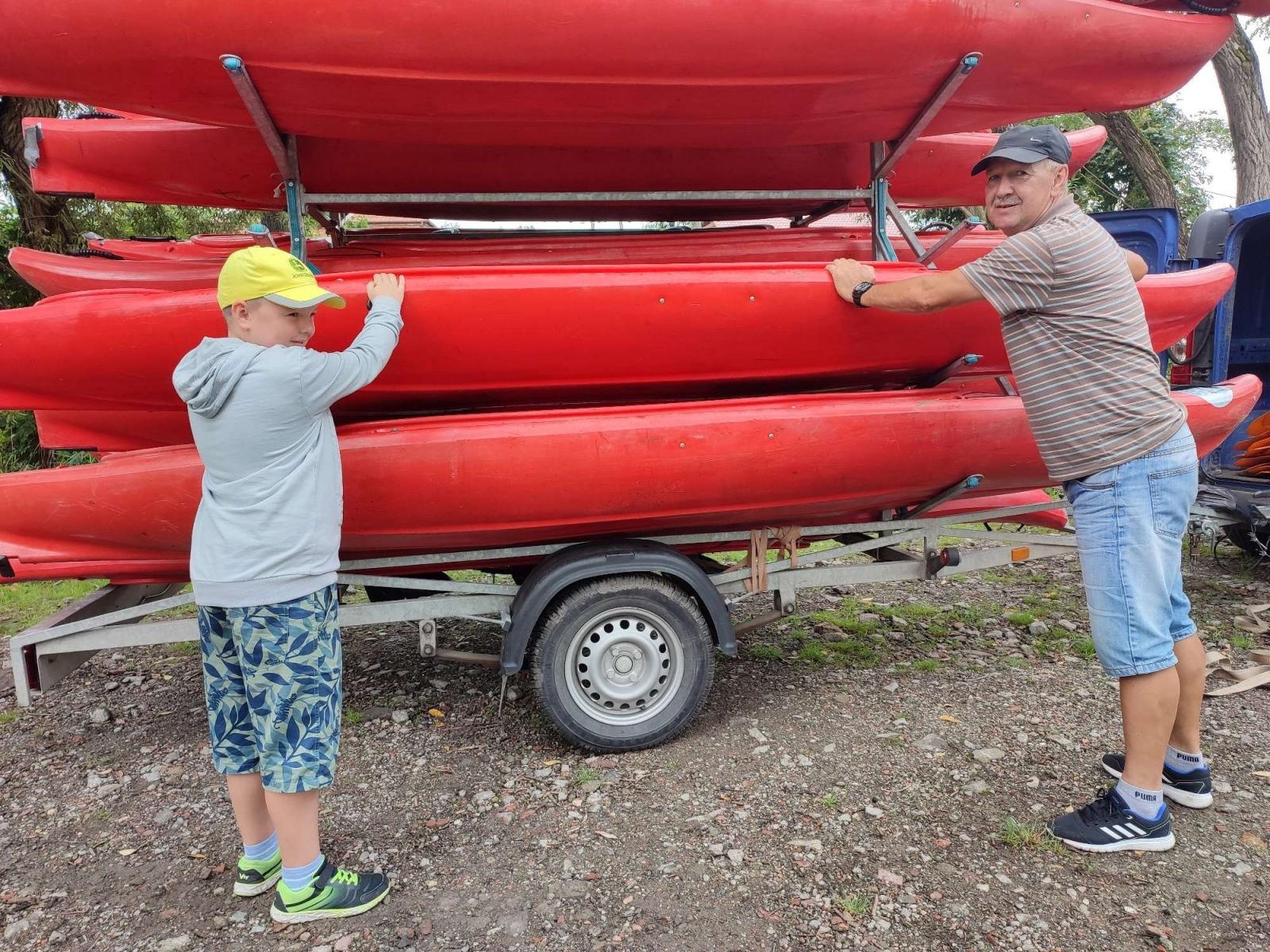 Zdjęcie w galerii na portalu naszraciborz.pl: Wakacje w powiecie - spływ rzeką Rudą [FOTO] wiadomości z regionu