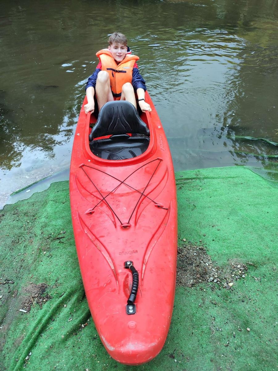 Zdjęcie w galerii na portalu naszraciborz.pl: Wakacje w powiecie - spływ rzeką Rudą [FOTO] wiadomości z regionu