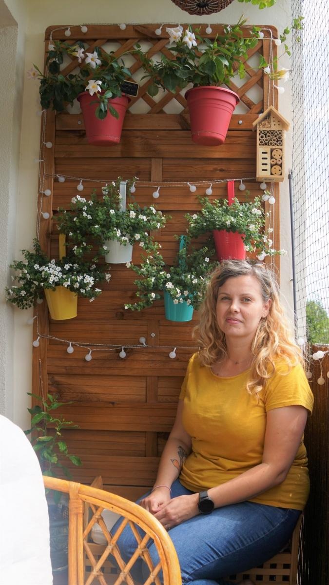 Zdjęcie w galerii na portalu naszraciborz.pl: Zielono mi. Wybrano najpiękniejsze balkony w Raciborzu wiadomości z regionu