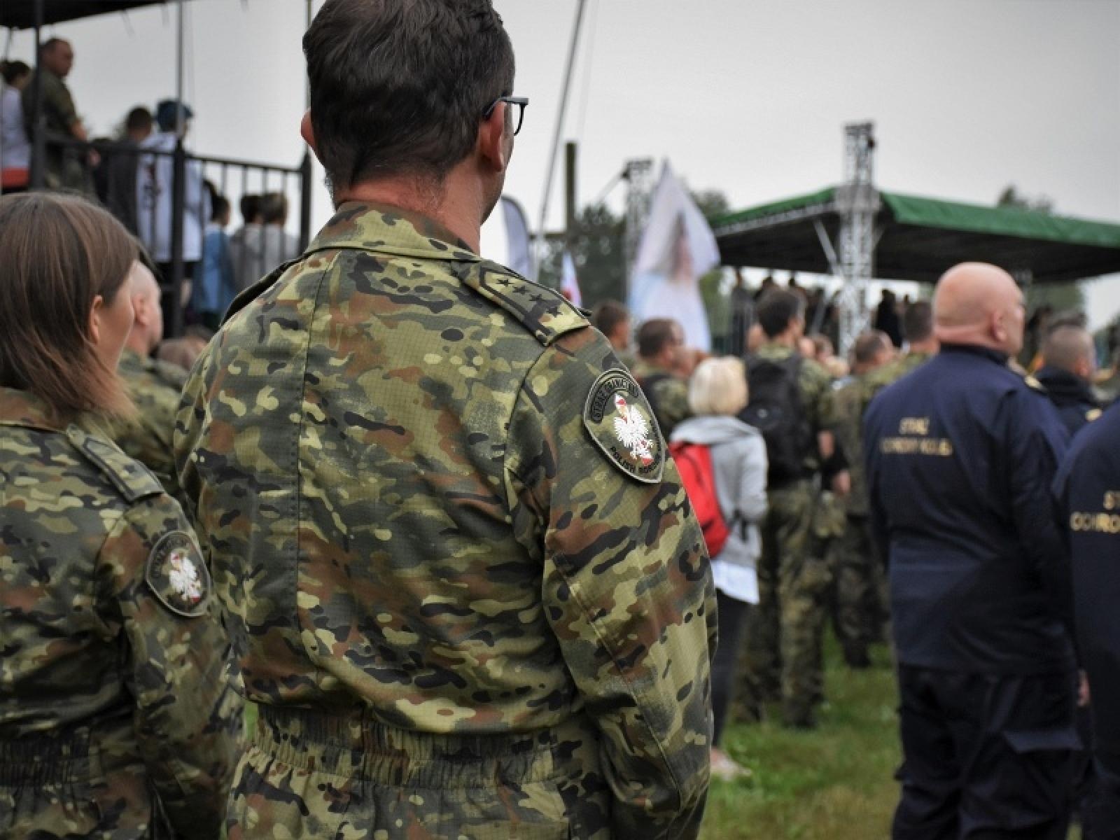 Zdjęcie w galerii na portalu naszraciborz.pl: Śląscy pogranicznicy pielgrzymowali na Jasną Górę wiadomości z regionu