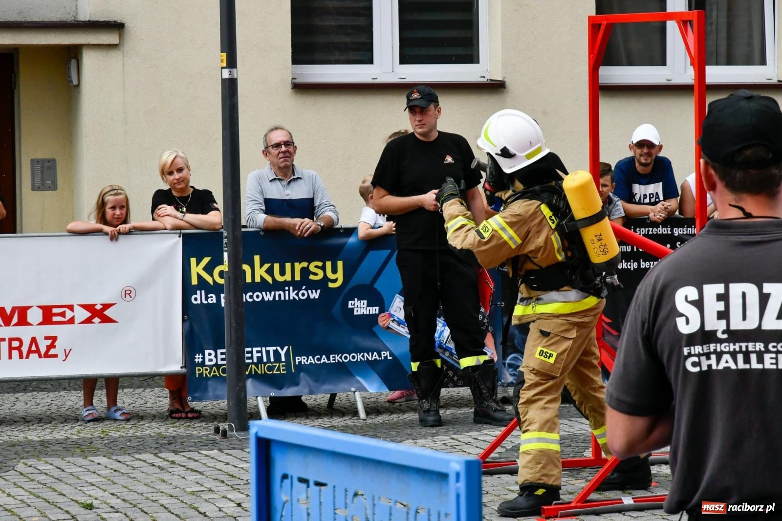Zdjęcie w galerii na portalu naszraciborz.pl: Toughest Firefighter Racibórz 2023 - strażackie emocje w Raciborzu wiadomości z regionu