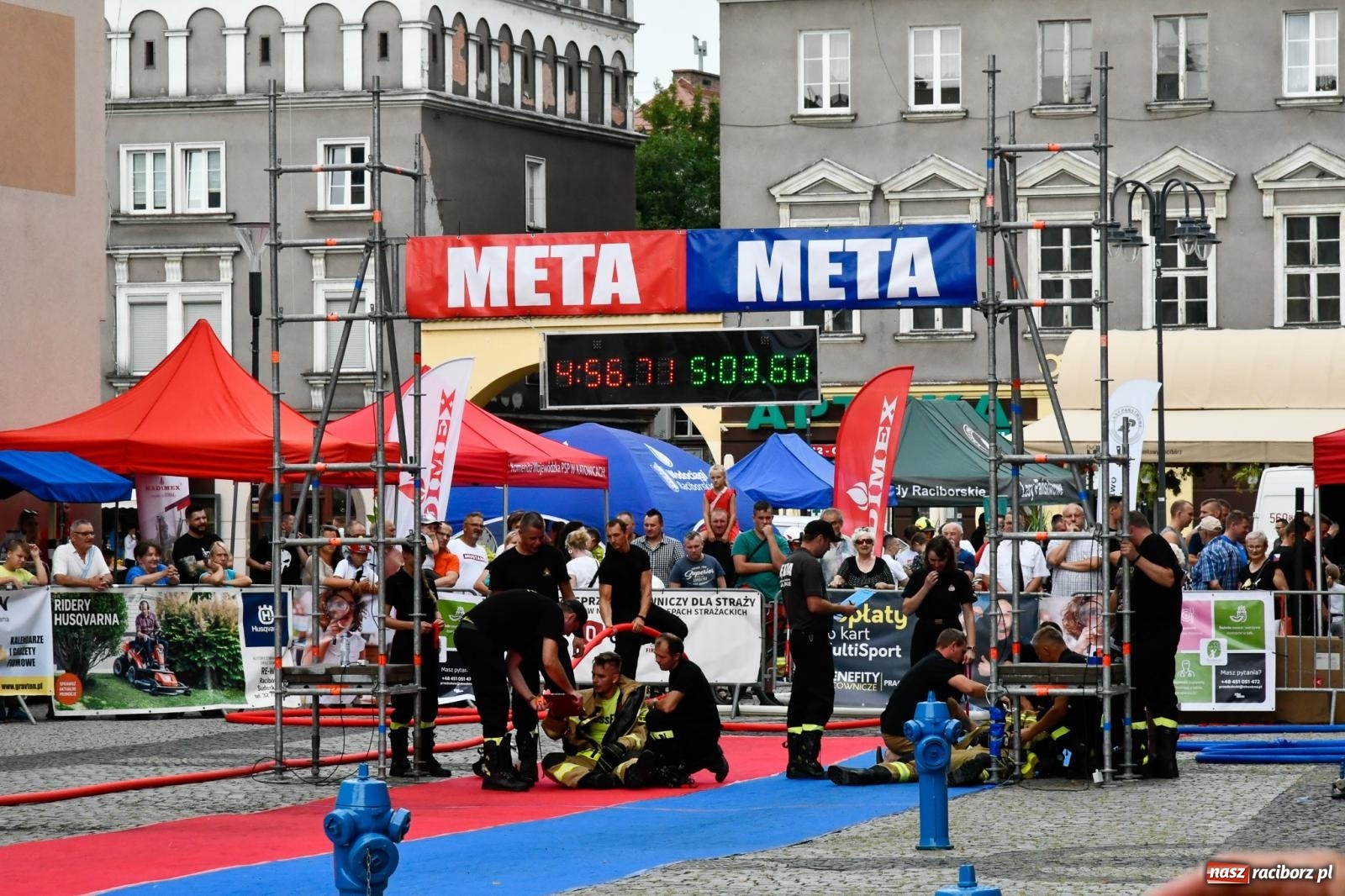 Zdjęcie w galerii na portalu naszraciborz.pl: Toughest Firefighter Racibórz 2023 - strażackie emocje w Raciborzu wiadomości z regionu