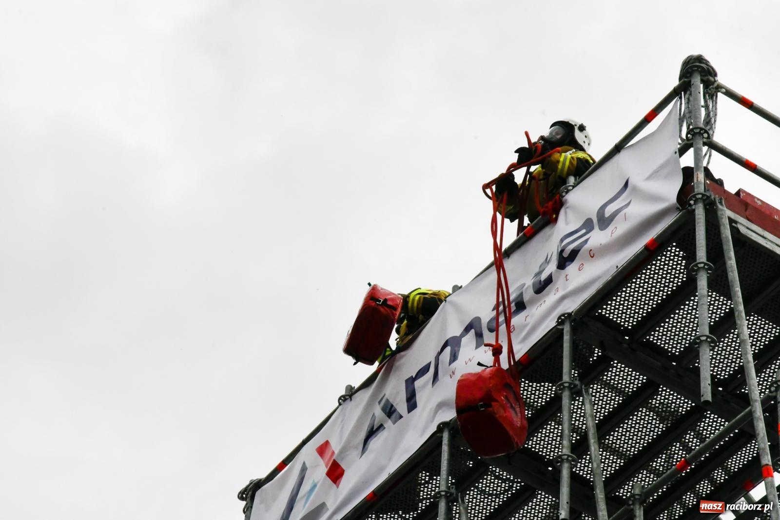 Zdjęcie w galerii na portalu naszraciborz.pl: Toughest Firefighter Racibórz 2023 - strażackie emocje w Raciborzu wiadomości z regionu