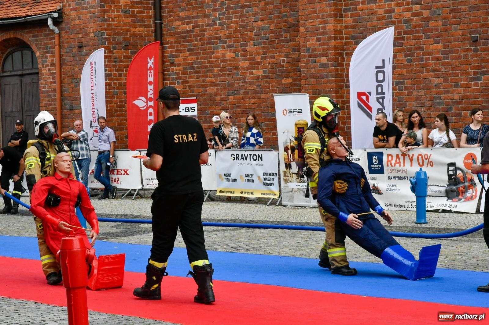 Zdjęcie w galerii na portalu naszraciborz.pl: Toughest Firefighter Racibórz 2023 - strażackie emocje w Raciborzu wiadomości z regionu