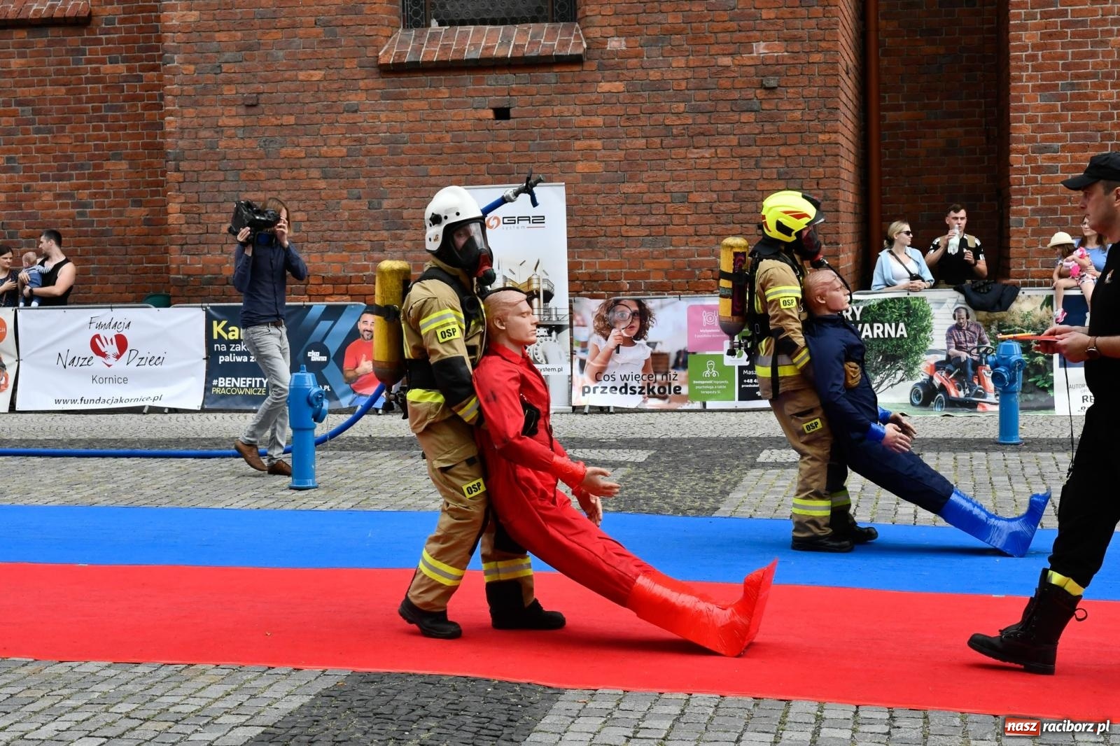 Zdjęcie w galerii na portalu naszraciborz.pl: Toughest Firefighter Racibórz 2023 - strażackie emocje w Raciborzu wiadomości z regionu