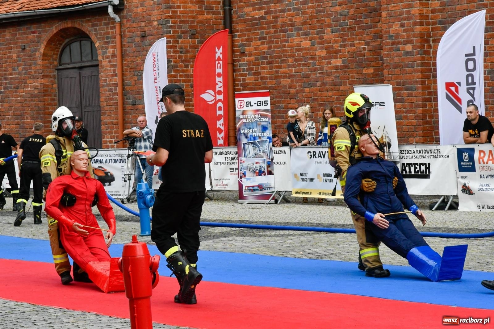 Zdjęcie w galerii na portalu naszraciborz.pl: Toughest Firefighter Racibórz 2023 - strażackie emocje w Raciborzu wiadomości z regionu