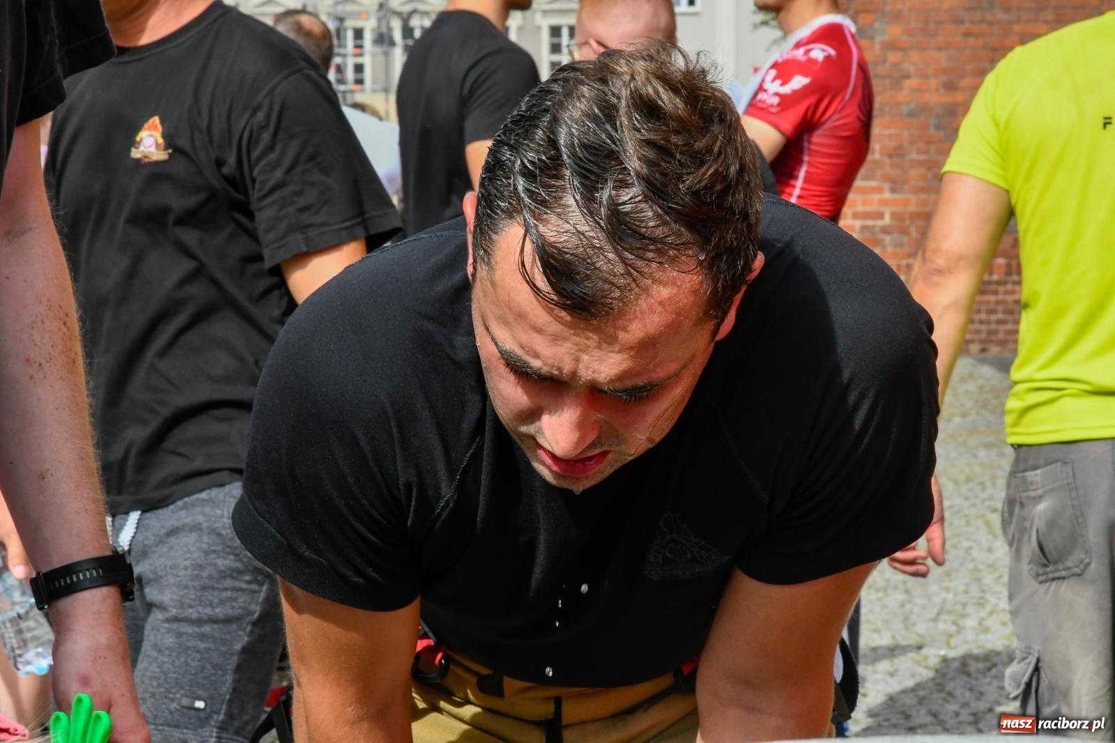 Zdjęcie w galerii na portalu naszraciborz.pl: Toughest Firefighter Racibórz 2023 - strażackie emocje w Raciborzu wiadomości z regionu