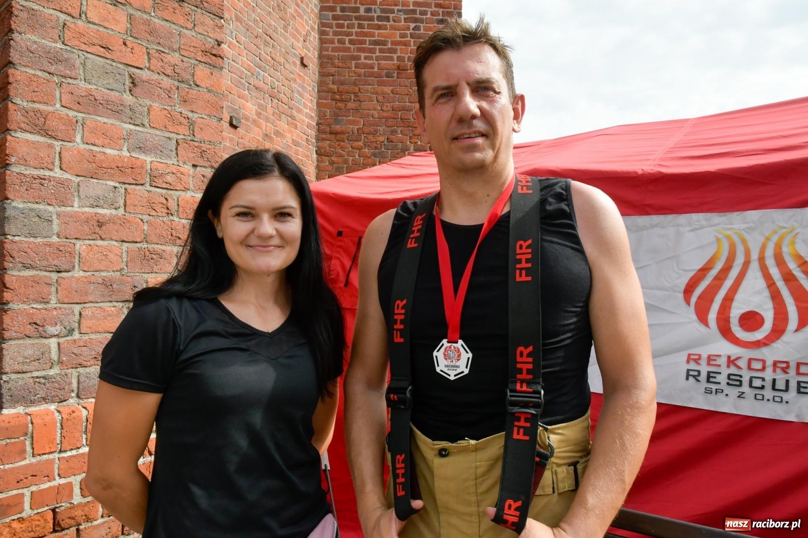 Zdjęcie w galerii na portalu naszraciborz.pl: Toughest Firefighter Racibórz 2023 - strażackie emocje w Raciborzu wiadomości z regionu