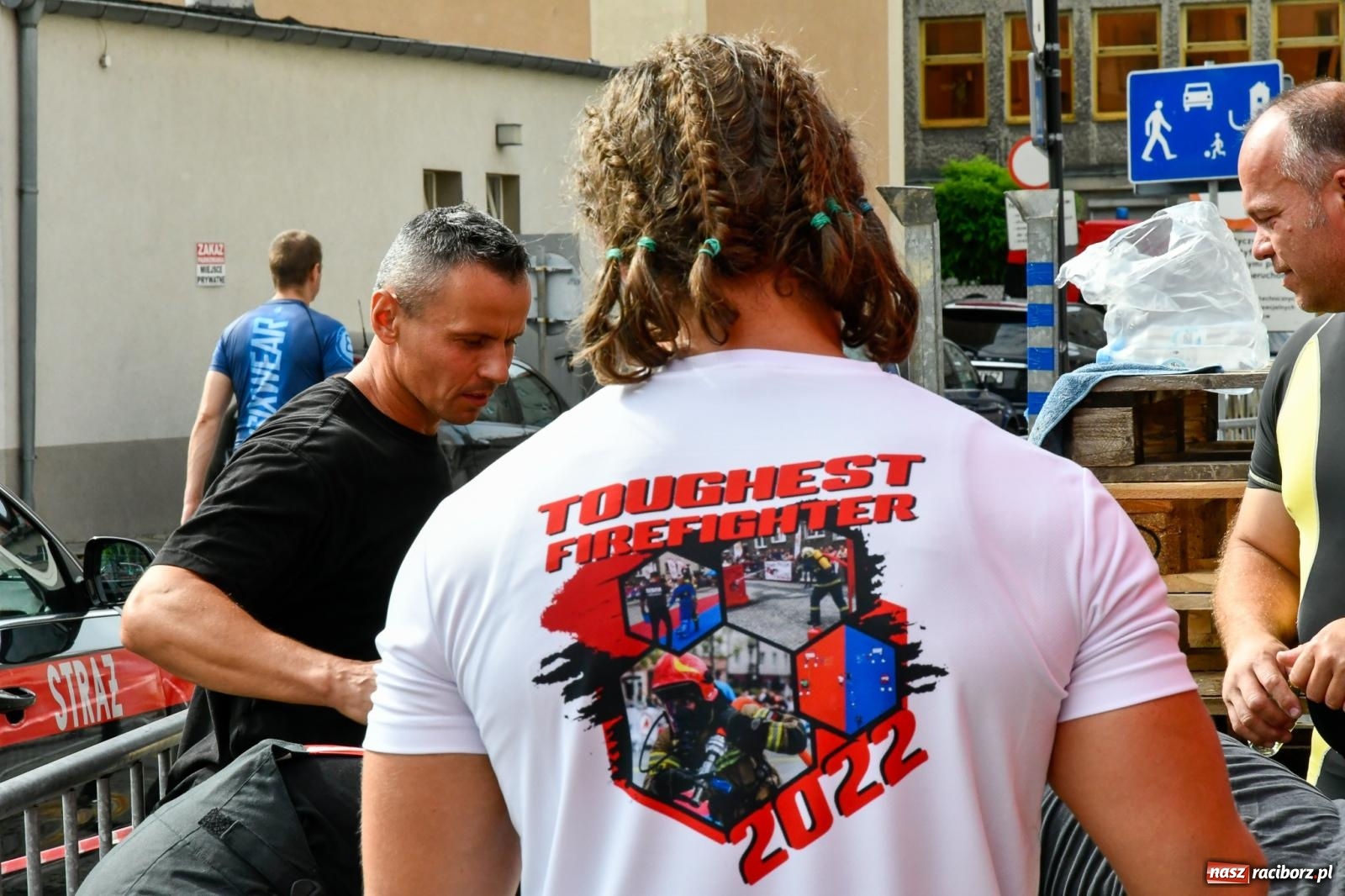 Zdjęcie w galerii na portalu naszraciborz.pl: Toughest Firefighter Racibórz 2023 - strażackie emocje w Raciborzu wiadomości z regionu