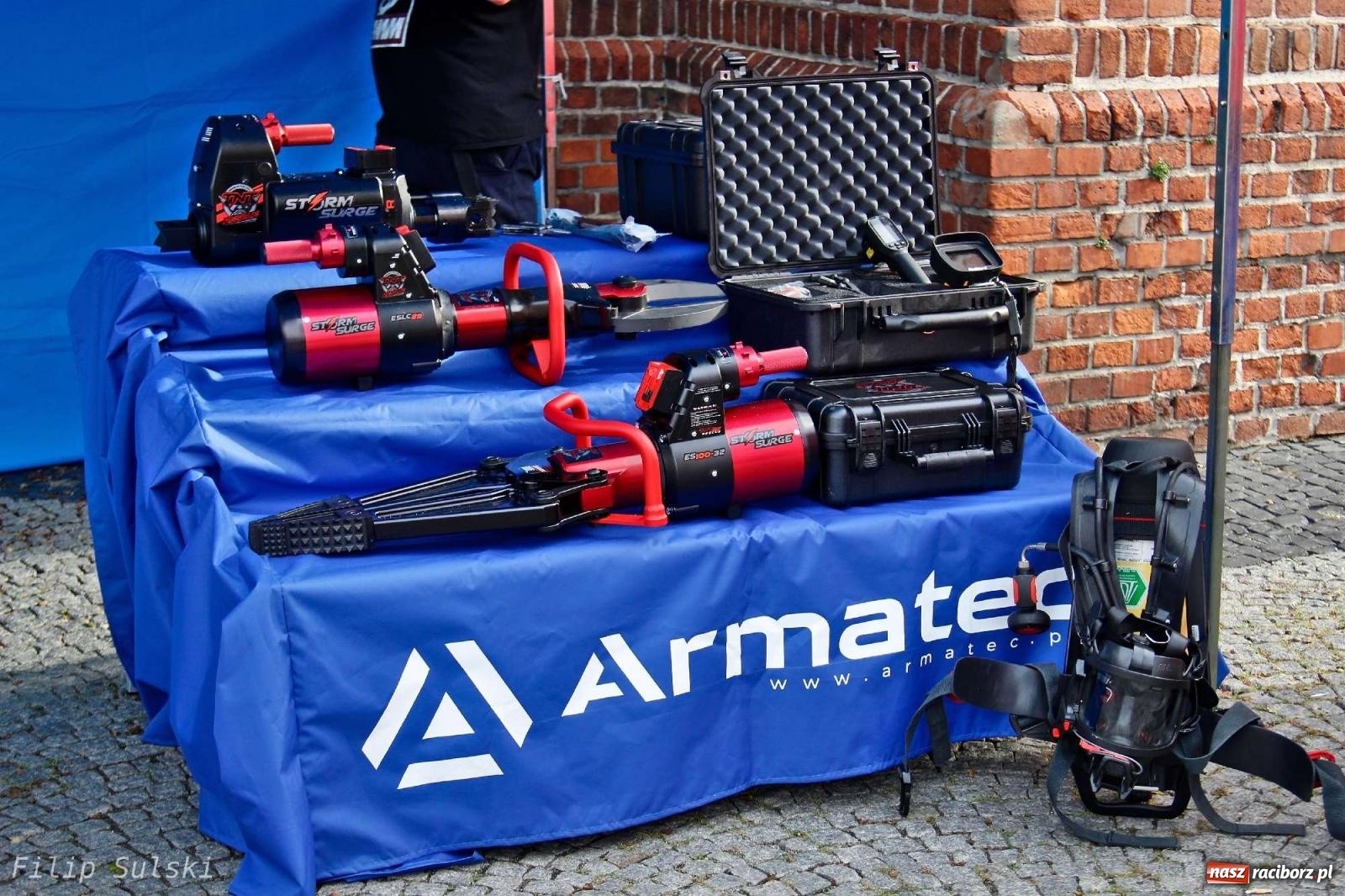 Zdjęcie w galerii na portalu naszraciborz.pl: Toughest Firefighter Racibórz 2023 - strażackie emocje w Raciborzu wiadomości z regionu