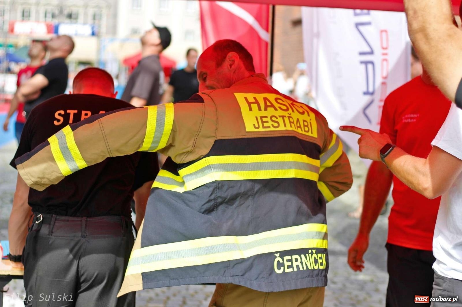 Zdjęcie w galerii na portalu naszraciborz.pl: Toughest Firefighter Racibórz 2023 - strażackie emocje w Raciborzu wiadomości z regionu