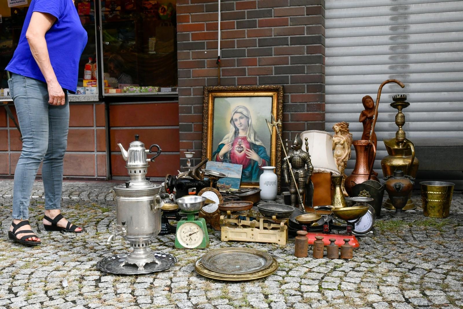 Zdjęcie w galerii na portalu naszraciborz.pl: Raciborski targ staroci wrócił na stare miejsce wiadomości z regionu