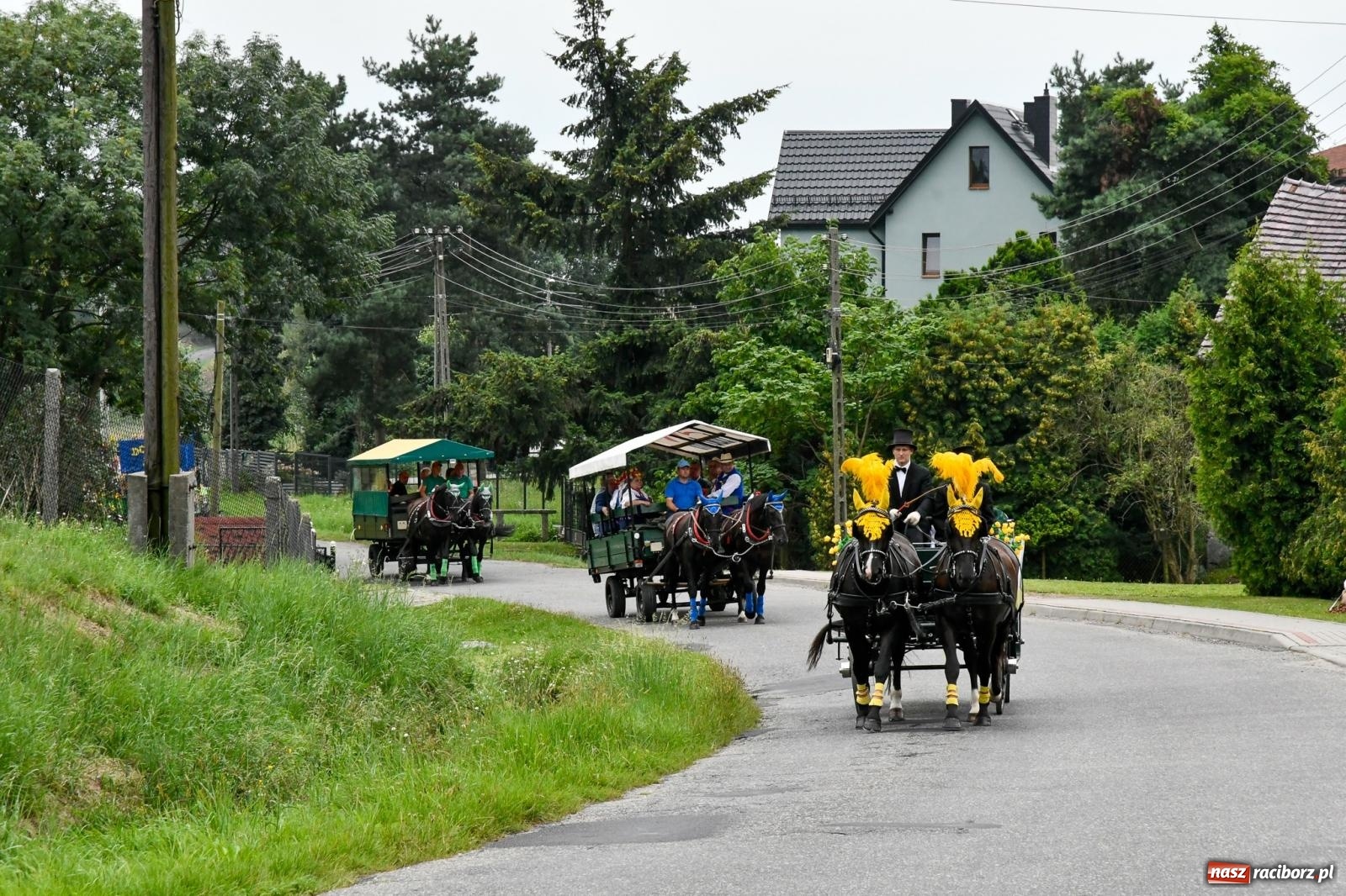 Zdjęcie w galerii na portalu naszraciborz.pl: Barwny korowód dożynkowy w Łańcach [FOTO i WIDEO] wiadomości z regionu