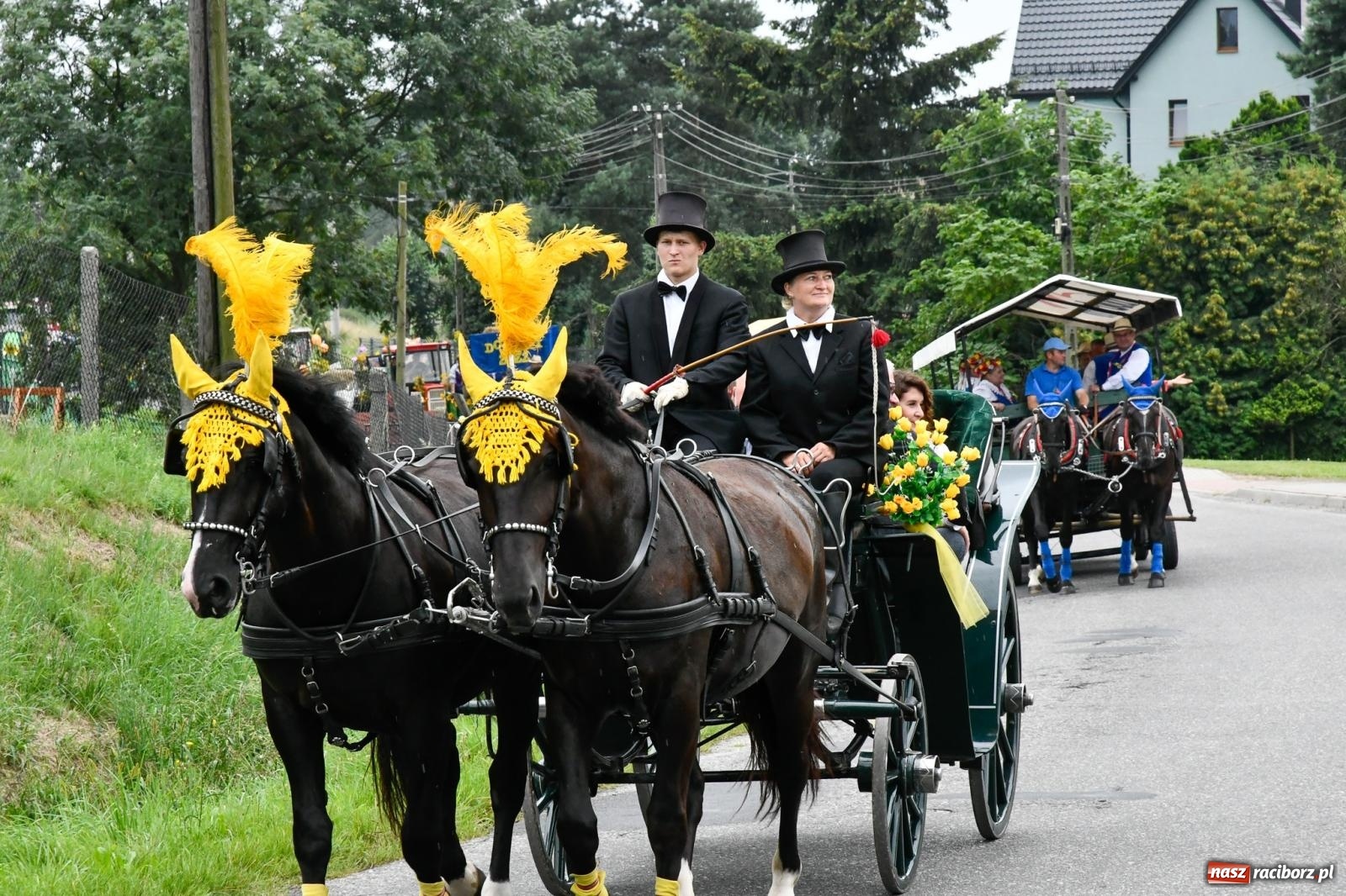 Zdjęcie w galerii na portalu naszraciborz.pl: Barwny korowód dożynkowy w Łańcach [FOTO i WIDEO] wiadomości z regionu