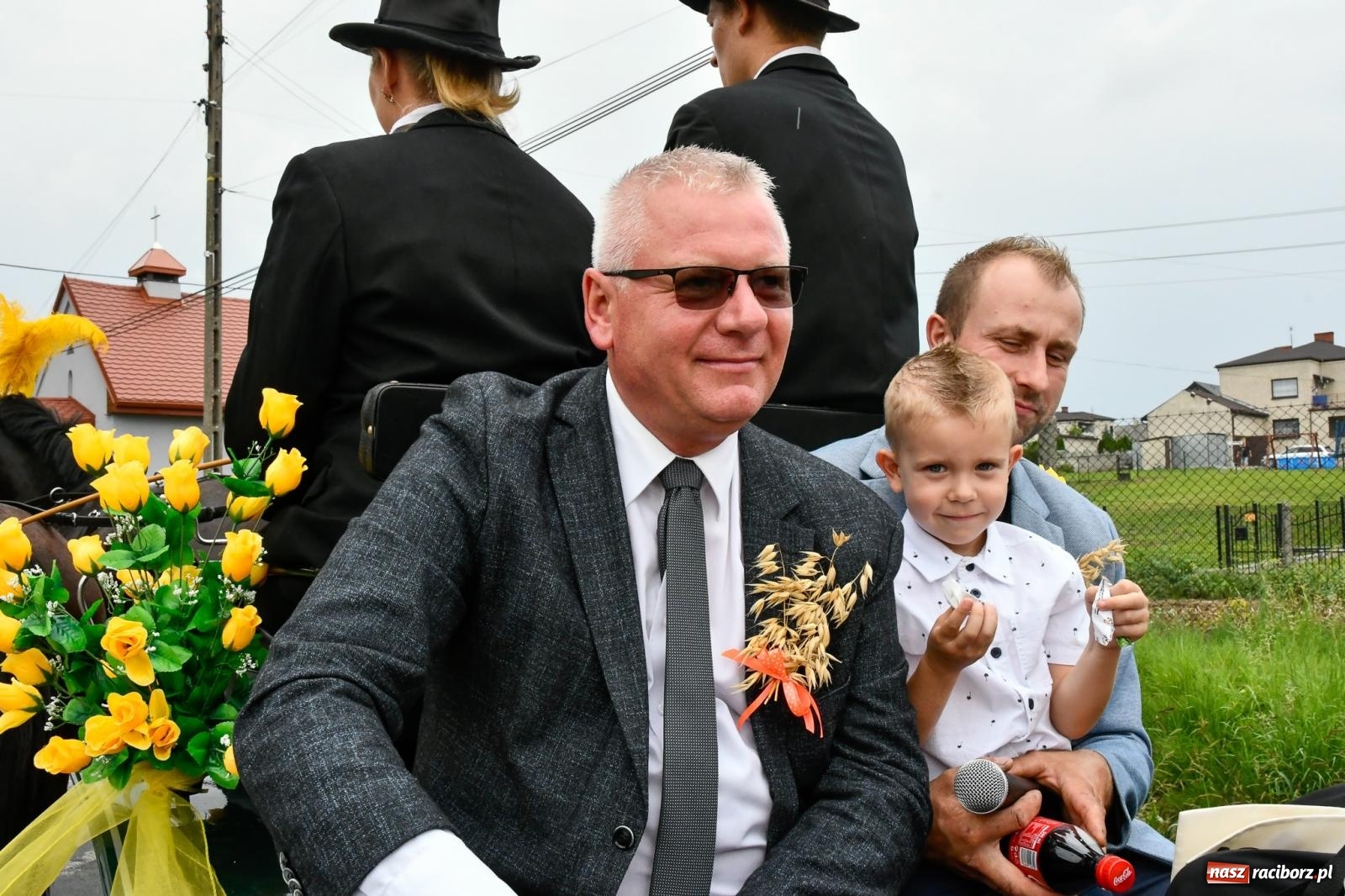 Zdjęcie w galerii na portalu naszraciborz.pl: Barwny korowód dożynkowy w Łańcach [FOTO i WIDEO] wiadomości z regionu