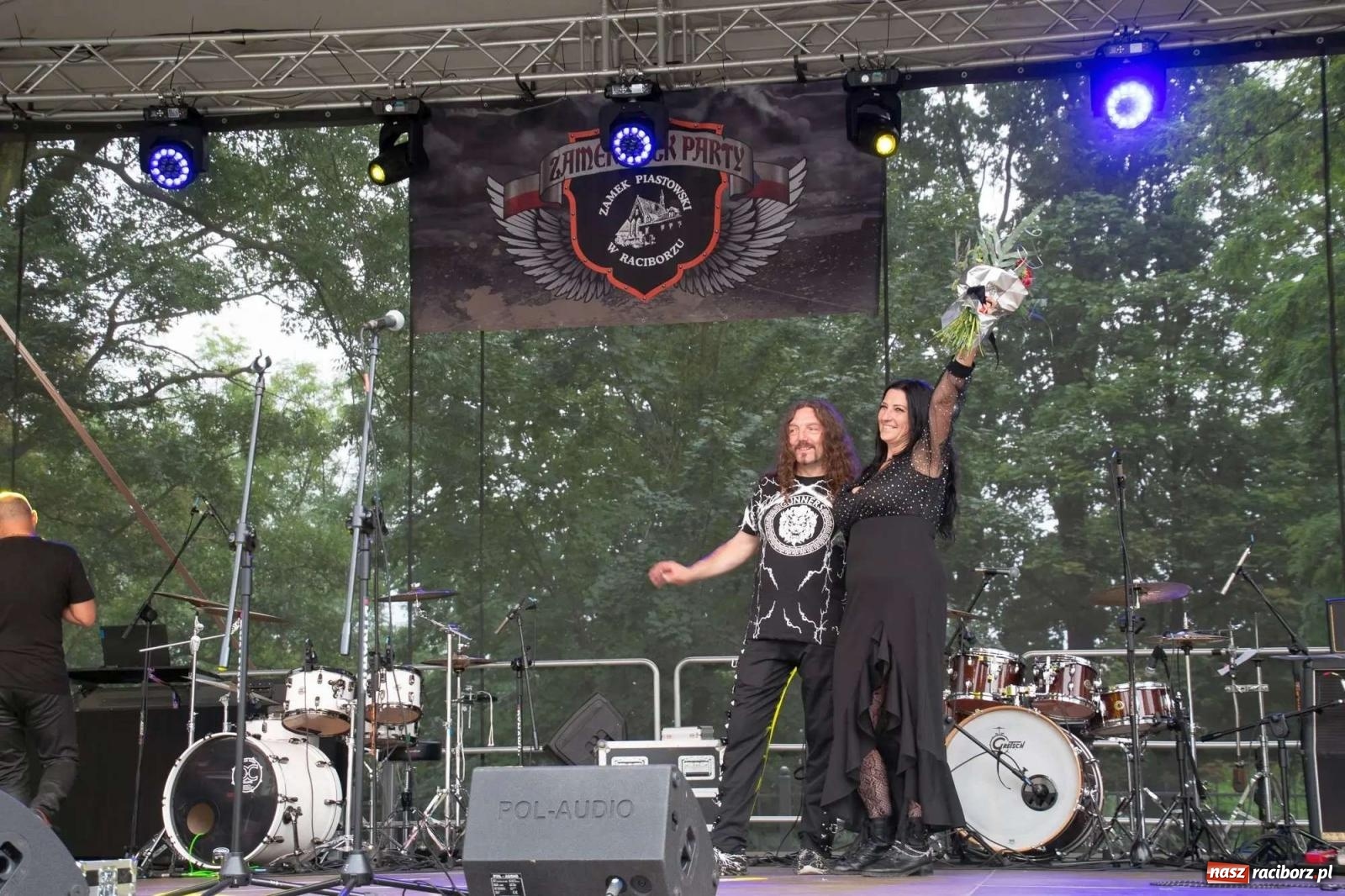 Zdjęcie w galerii na portalu naszraciborz.pl: Zamek Rock Party - ich wielkie polsko-czeskie wesele [FOTO i WIDEO] wiadomości z regionu