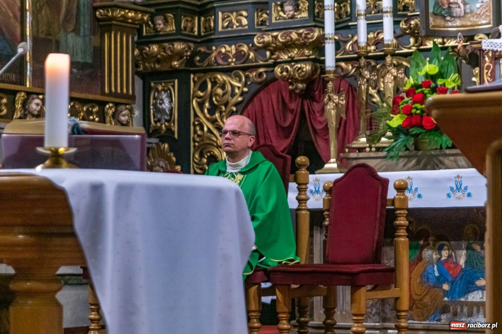 Zdjęcie w galerii na portalu naszraciborz.pl: Memoriałowa Msza w intencji poległych strażaków wiadomości z regionu