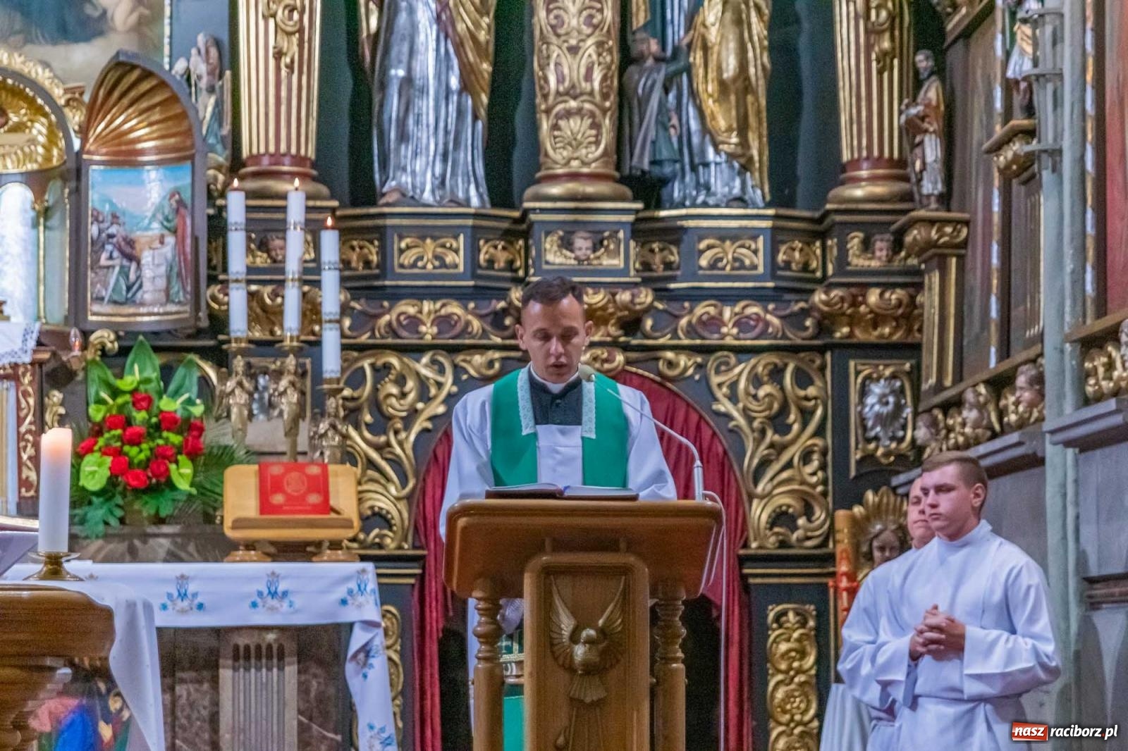 Zdjęcie w galerii na portalu naszraciborz.pl: Memoriałowa Msza w intencji poległych strażaków wiadomości z regionu