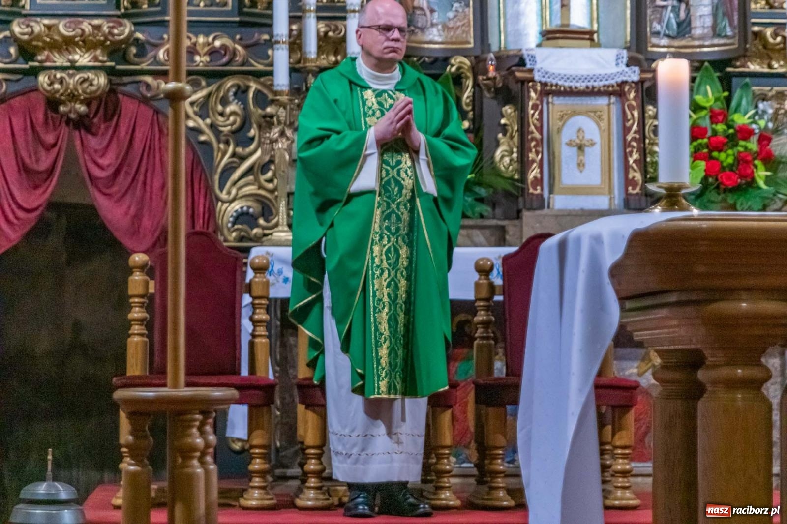 Zdjęcie w galerii na portalu naszraciborz.pl: Memoriałowa Msza w intencji poległych strażaków wiadomości z regionu