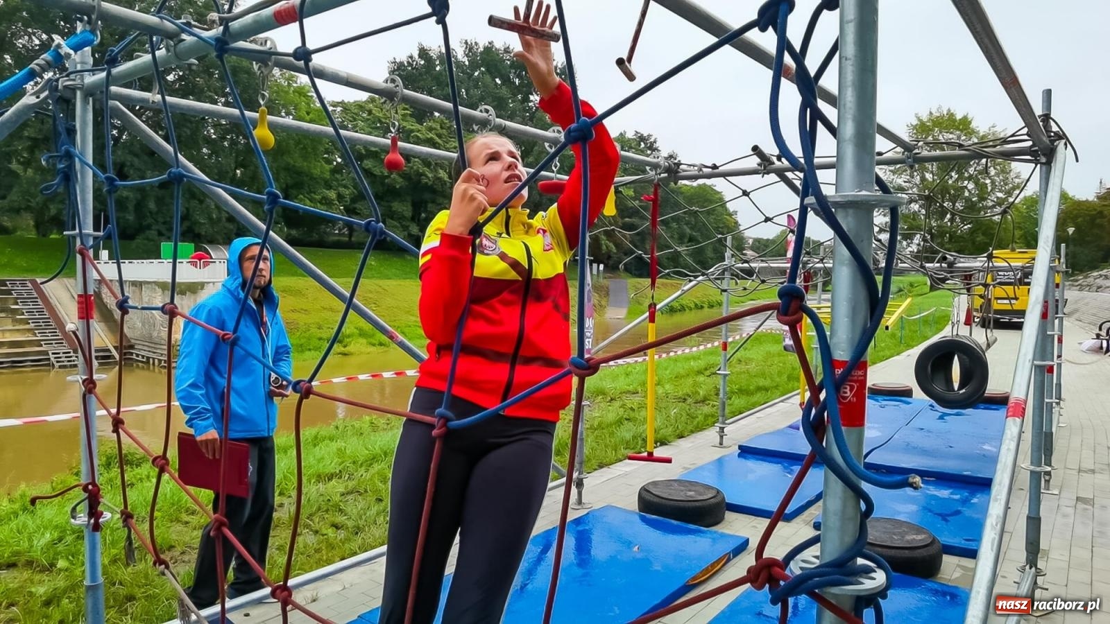 Zdjęcie w galerii na portalu naszraciborz.pl: II Mistrzostwa Raciborza Ninja OCR na raciborskich bulwarach [FOTO i WIDEO] wiadomości z regionu
