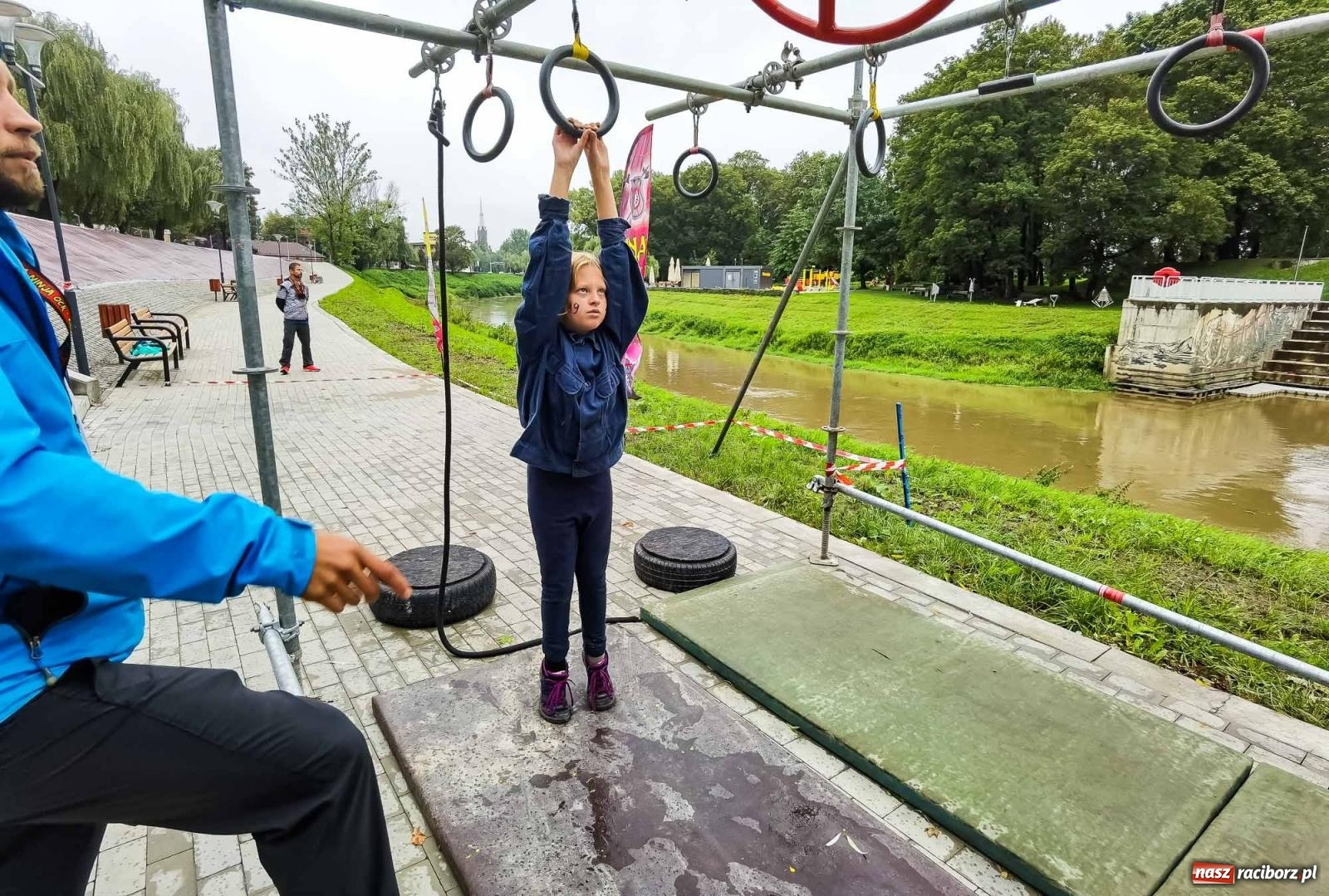 Zdjęcie w galerii na portalu naszraciborz.pl: II Mistrzostwa Raciborza Ninja OCR na raciborskich bulwarach [FOTO i WIDEO] wiadomości z regionu