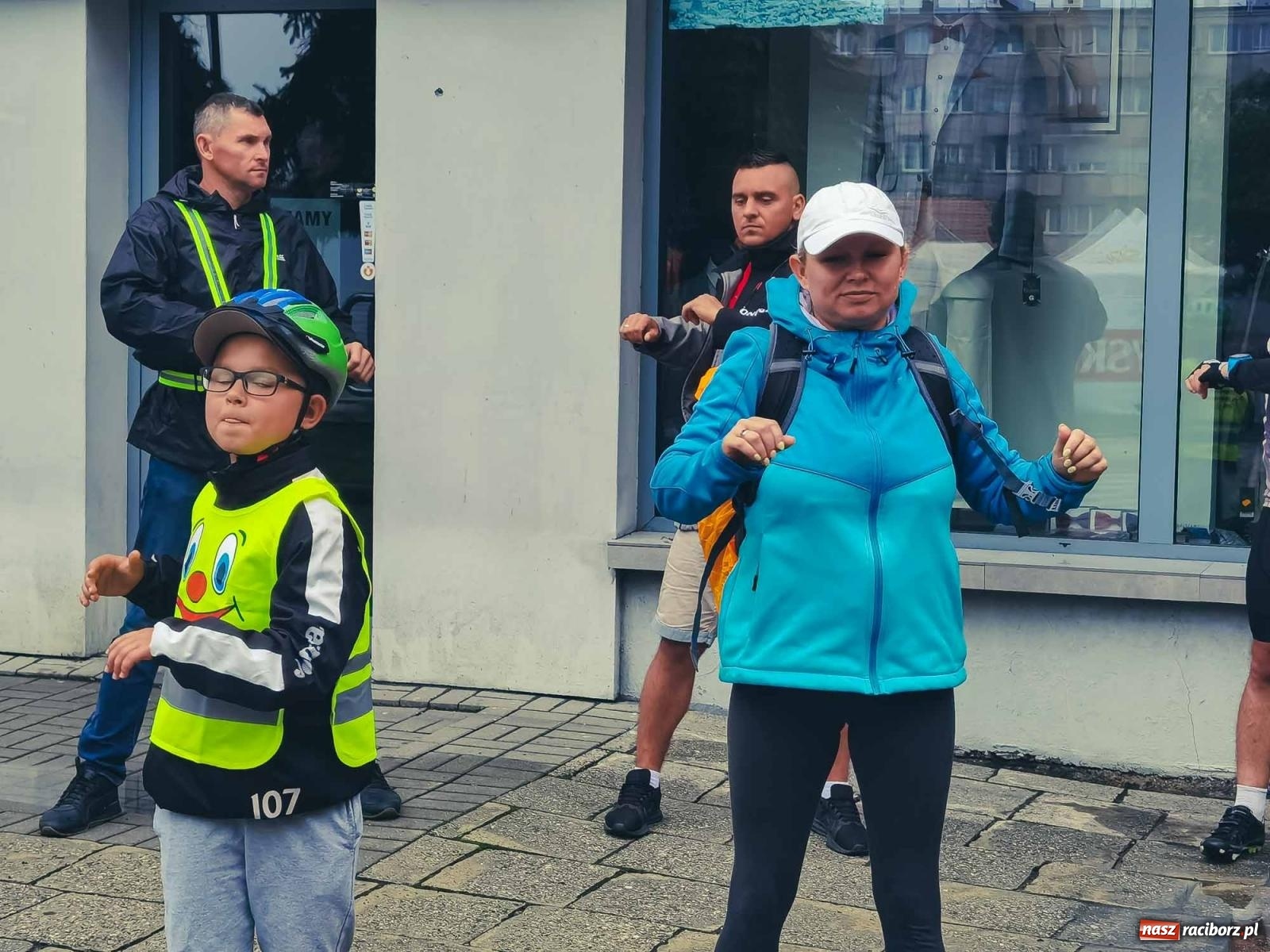 Zdjęcie w galerii na portalu naszraciborz.pl: Pogoda im niestraszna. XXIII Rodzinny Rajd Rowerowy [FOTO i WIDEO] wiadomości z regionu