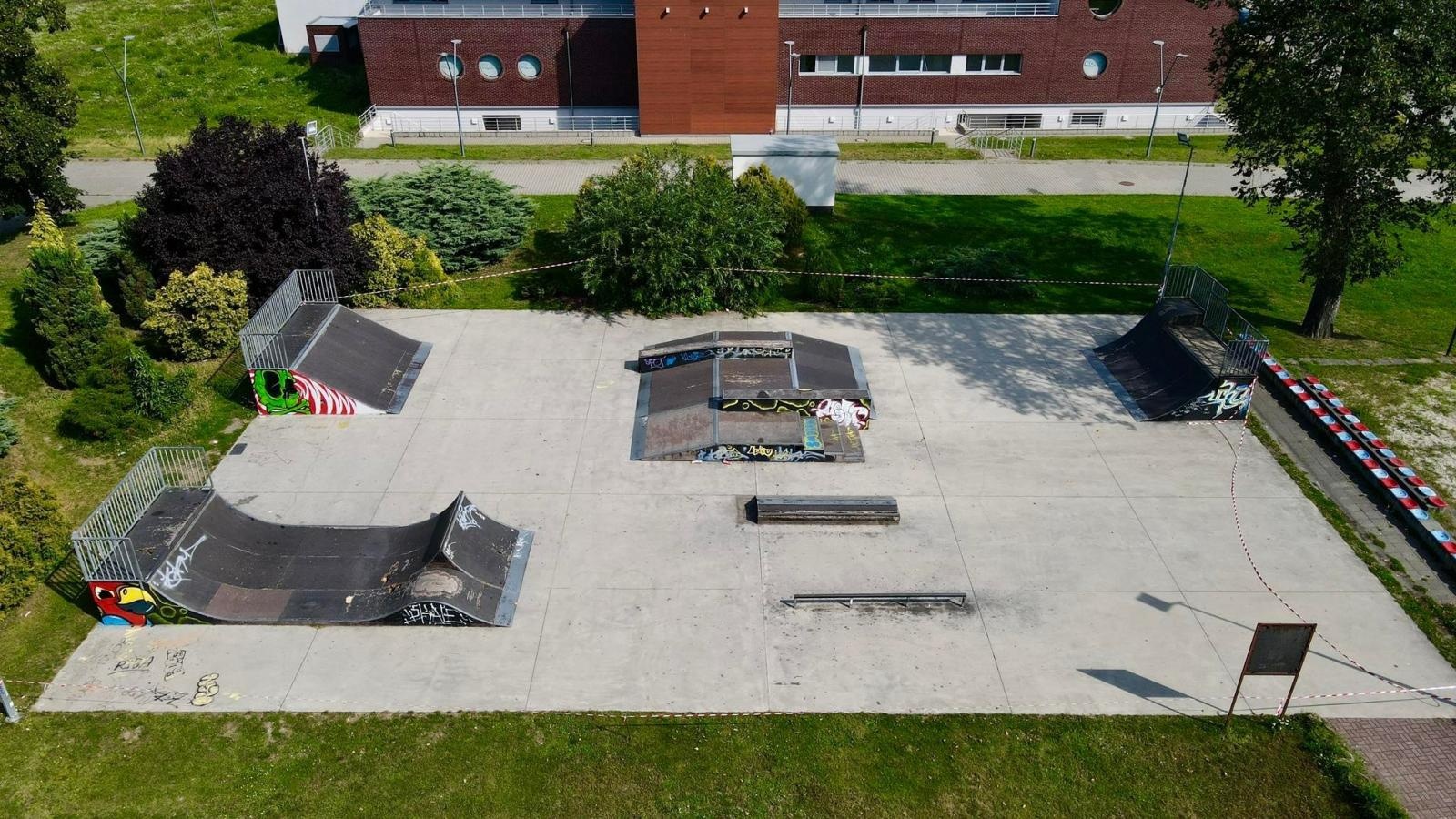 Zdjęcie w galerii na portalu naszraciborz.pl: Tak naprawiono przeszkody na skateparku. Rozbudowa kosztowałaby ponad milion złotych! wiadomości z regionu