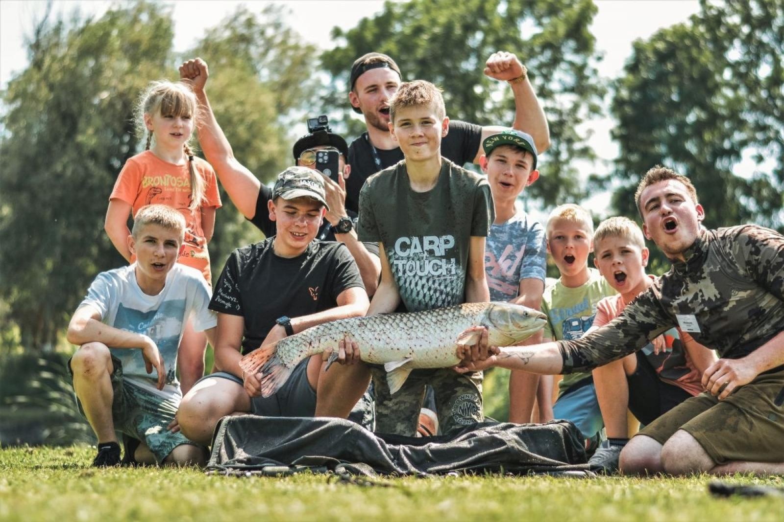 Zdjęcie w galerii na portalu naszraciborz.pl: Kolejna edycja Rockworld Carp Academy Junior na zakończenie wakacji! wiadomości z regionu