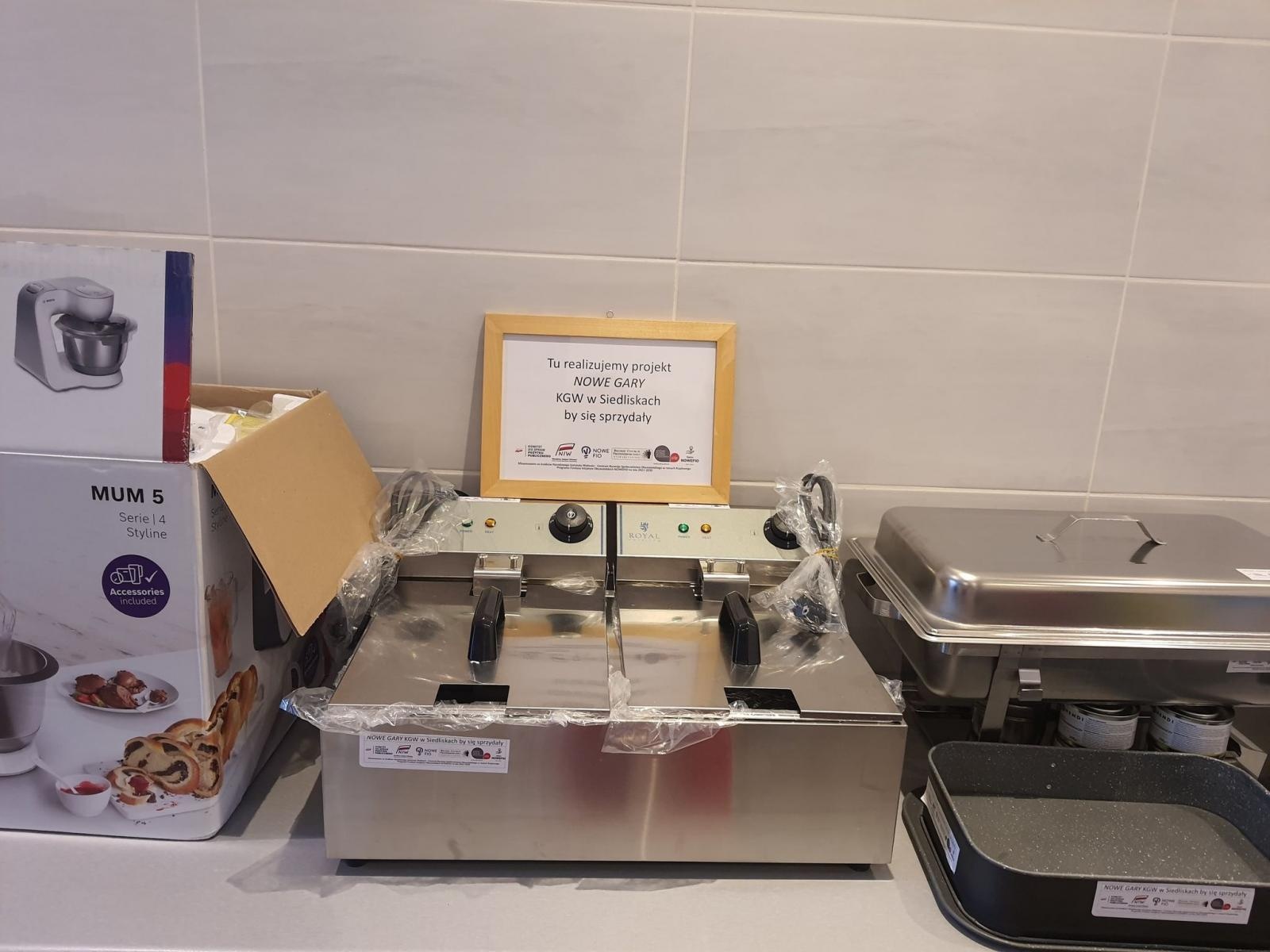 Zdjęcie w galerii na portalu naszraciborz.pl: Nowe gary by się sprzydały. KGW Siedliska ma nowy sprzęt wiadomości z regionu