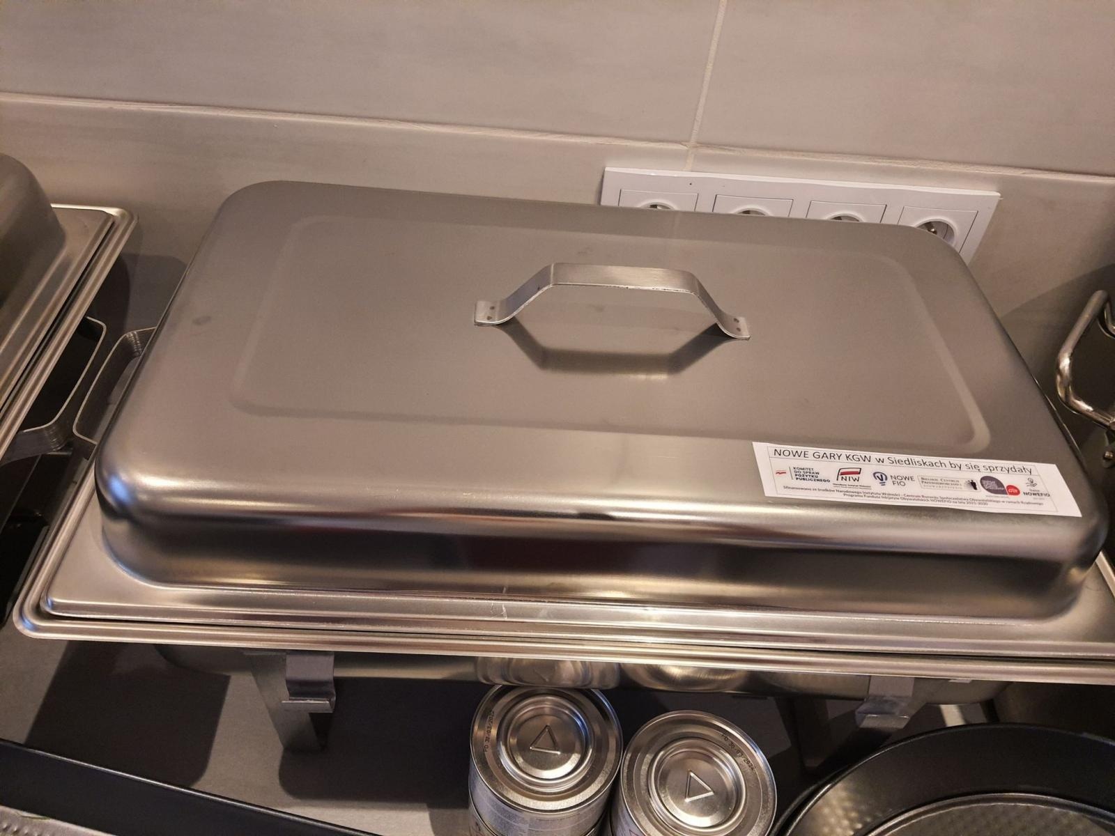 Zdjęcie w galerii na portalu naszraciborz.pl: Nowe gary by się sprzydały. KGW Siedliska ma nowy sprzęt wiadomości z regionu