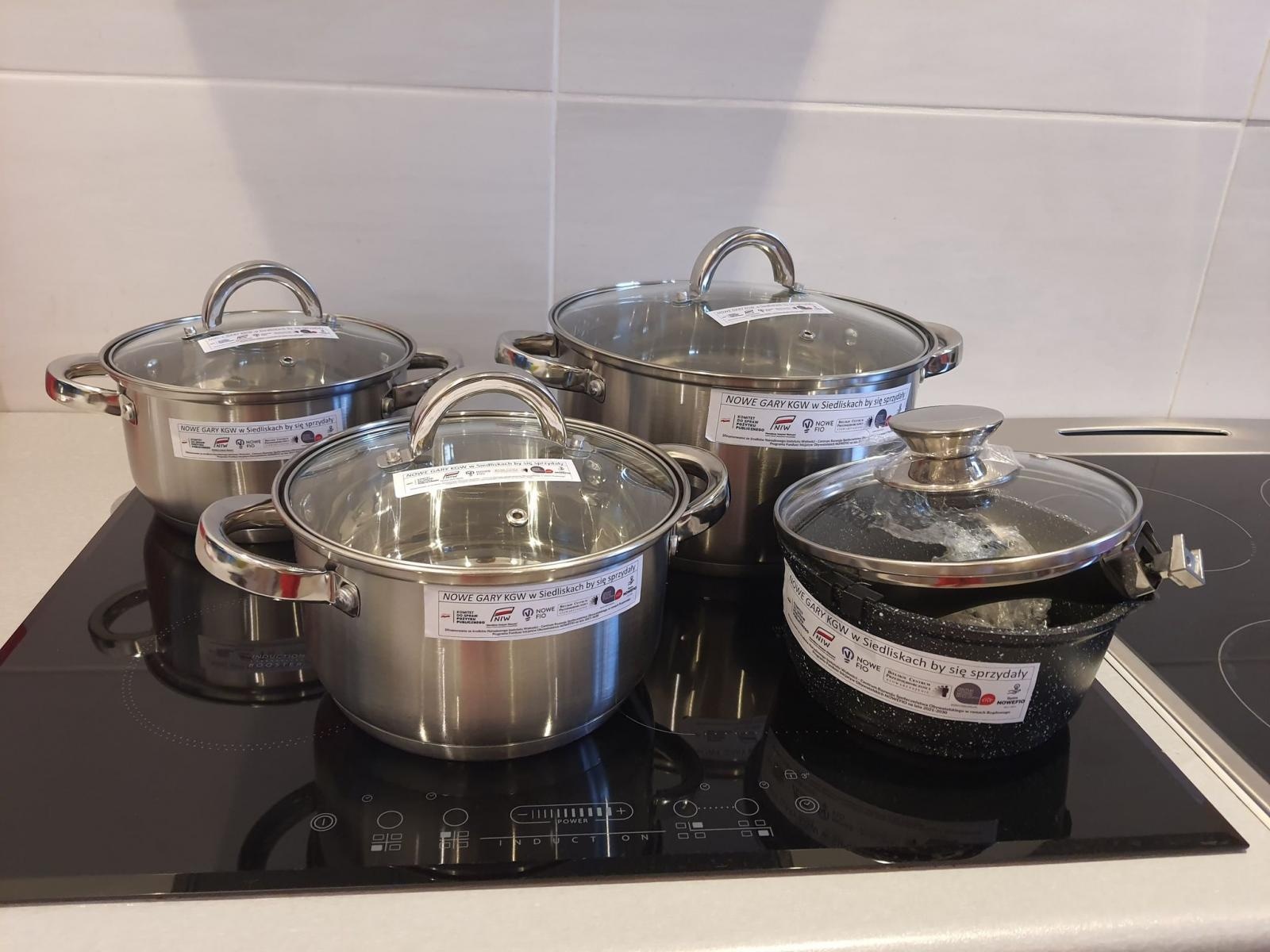 Zdjęcie w galerii na portalu naszraciborz.pl: Nowe gary by się sprzydały. KGW Siedliska ma nowy sprzęt wiadomości z regionu