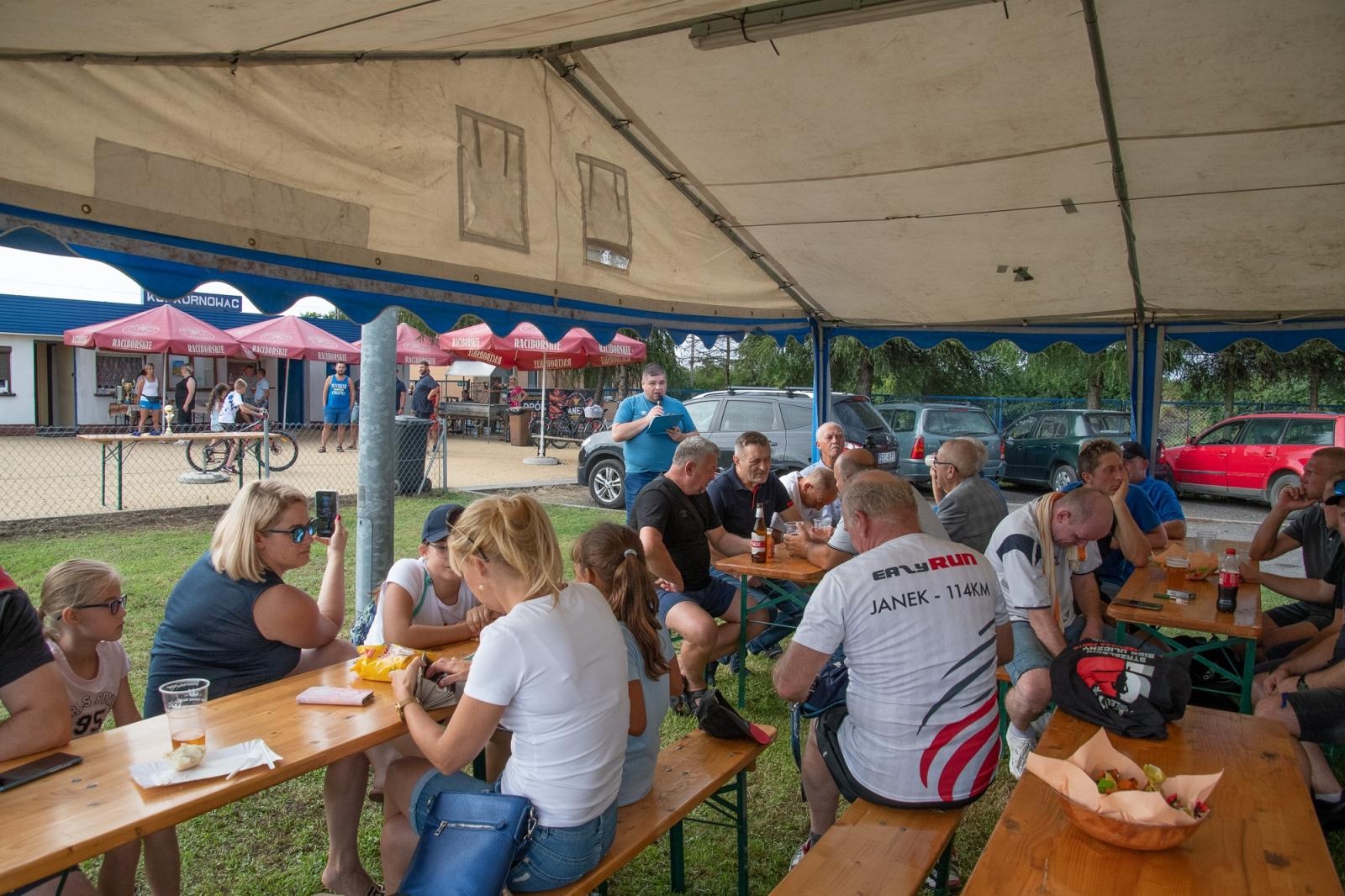 Zdjęcie w galerii na portalu naszraciborz.pl: 100 lat KS Kornowac – dzieci, oldboje i młodzież na jubileuszu  wiadomości z regionu